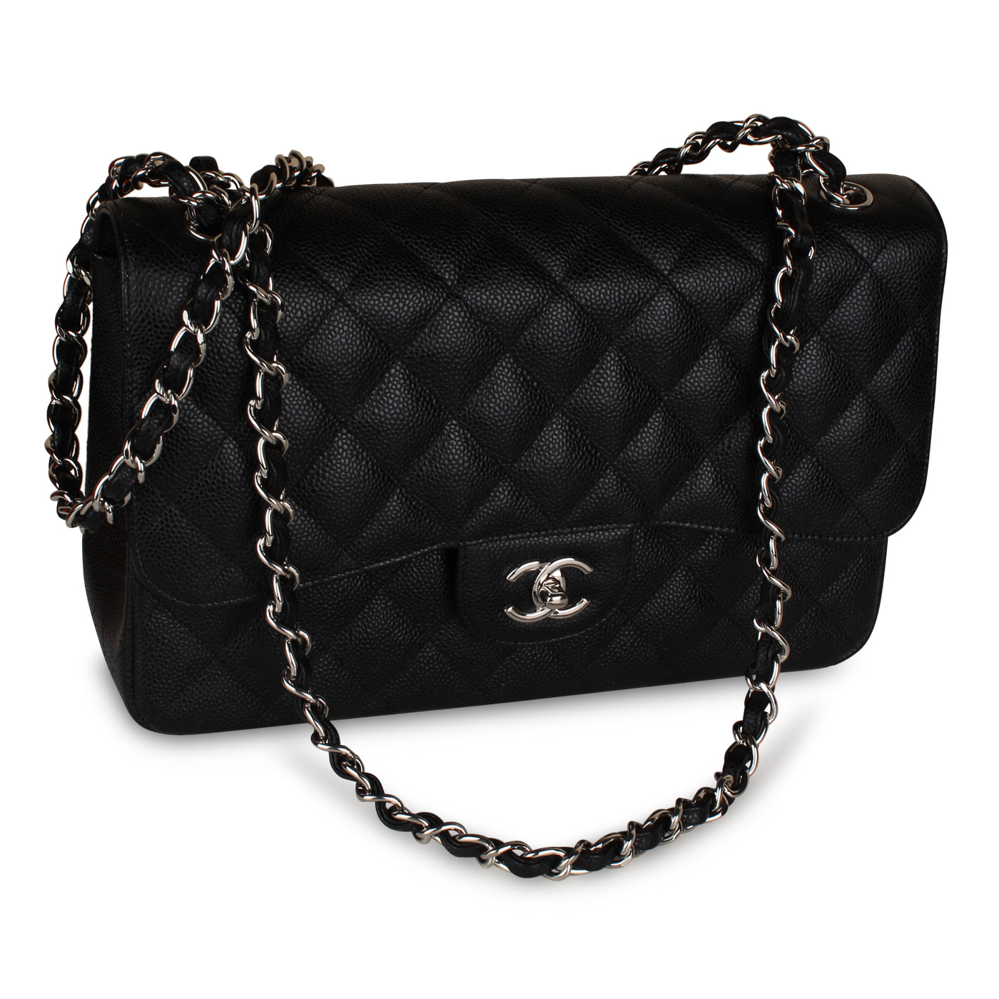 Chanel Classic Flap Bag - Jumbo - Caviar