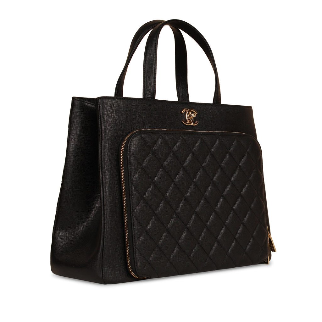 Chanel Business Affinity Caviar Tote Bag