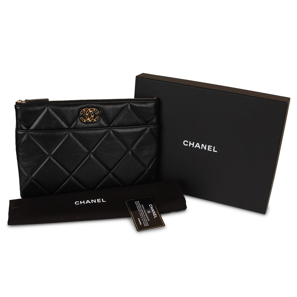 Chanel 19 Flap Clutch