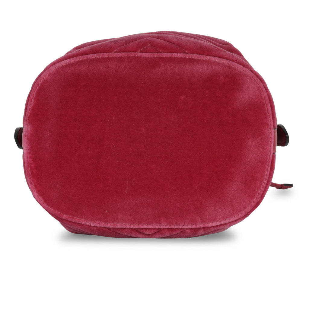 Gucci Marmont Bucket - Pink Velvet