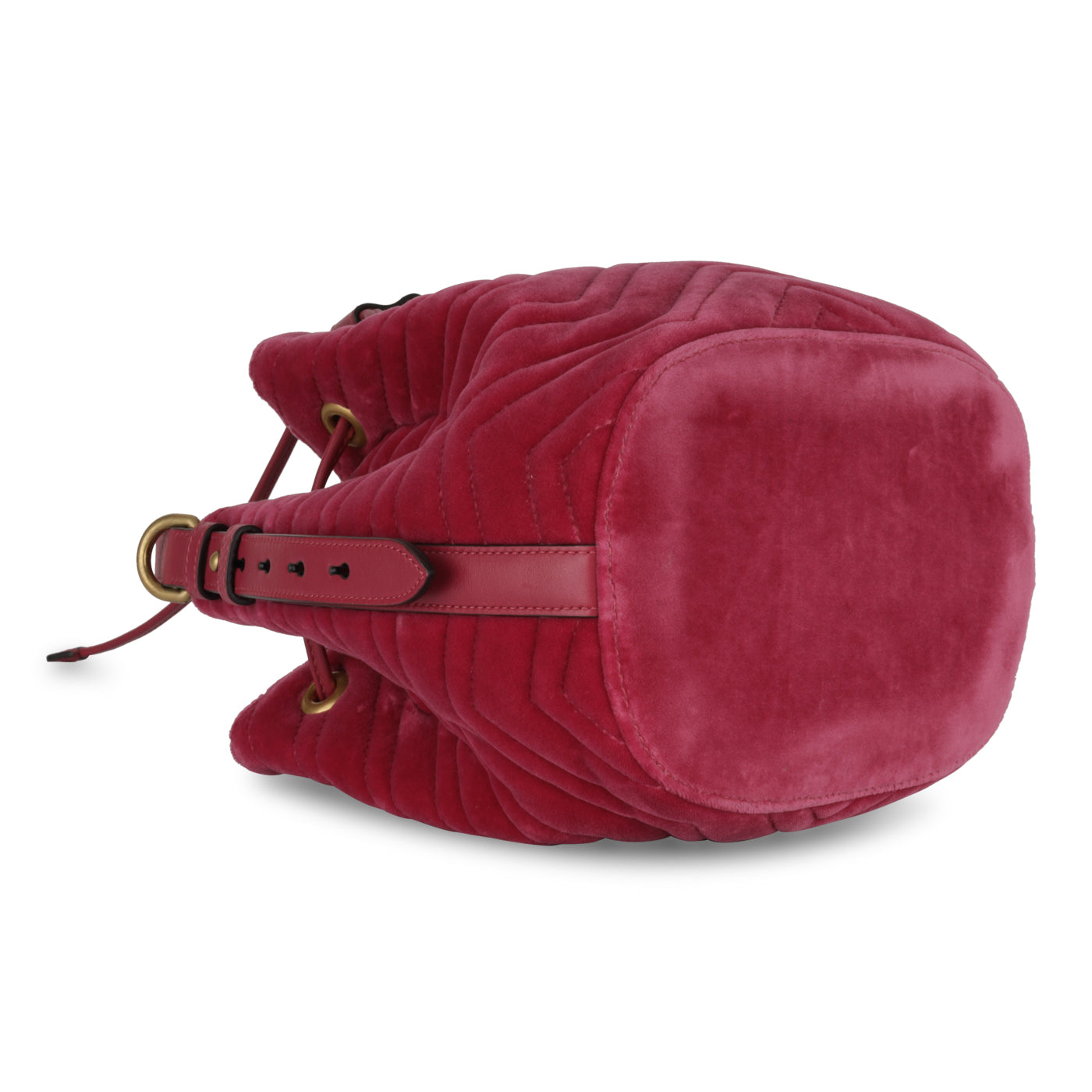 Gucci Marmont Bucket - Pink Velvet