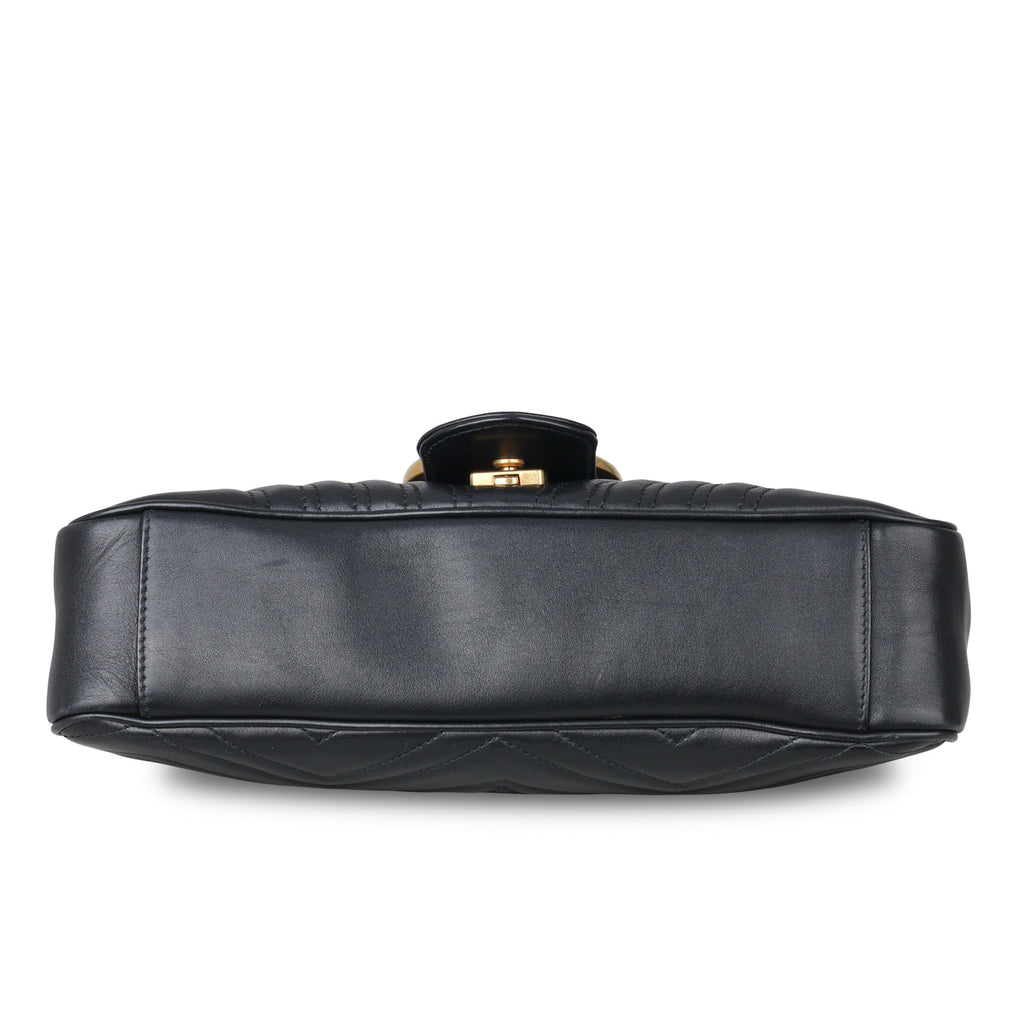 Gucci Medium Marmont Bag - Black