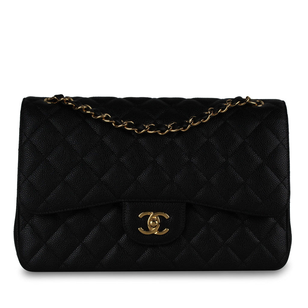 Chanel Classic Flap Bag - Jumbo - Caviar