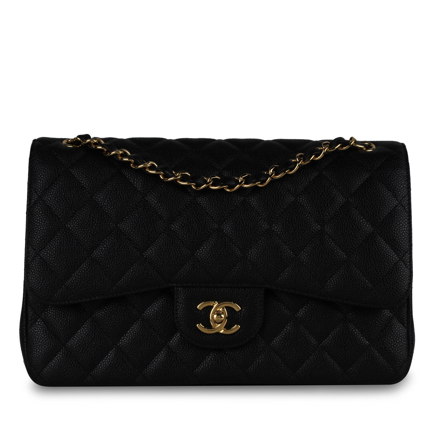 Chanel Classic Flap Bag - Jumbo - Caviar
