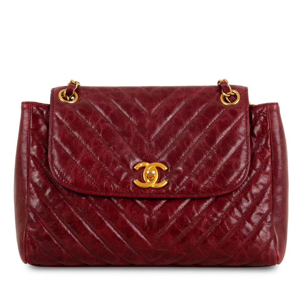 Chanel Chevron Crossbody Bag