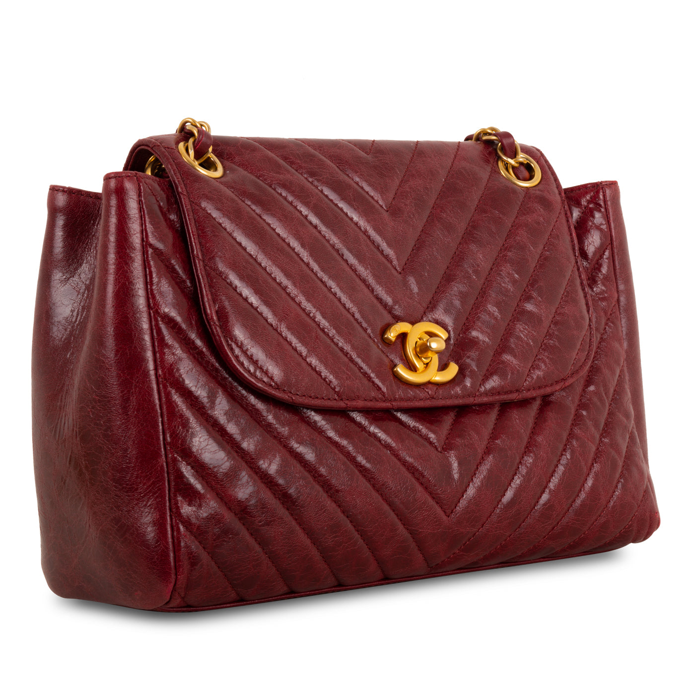 Chanel Chevron Crossbody Bag