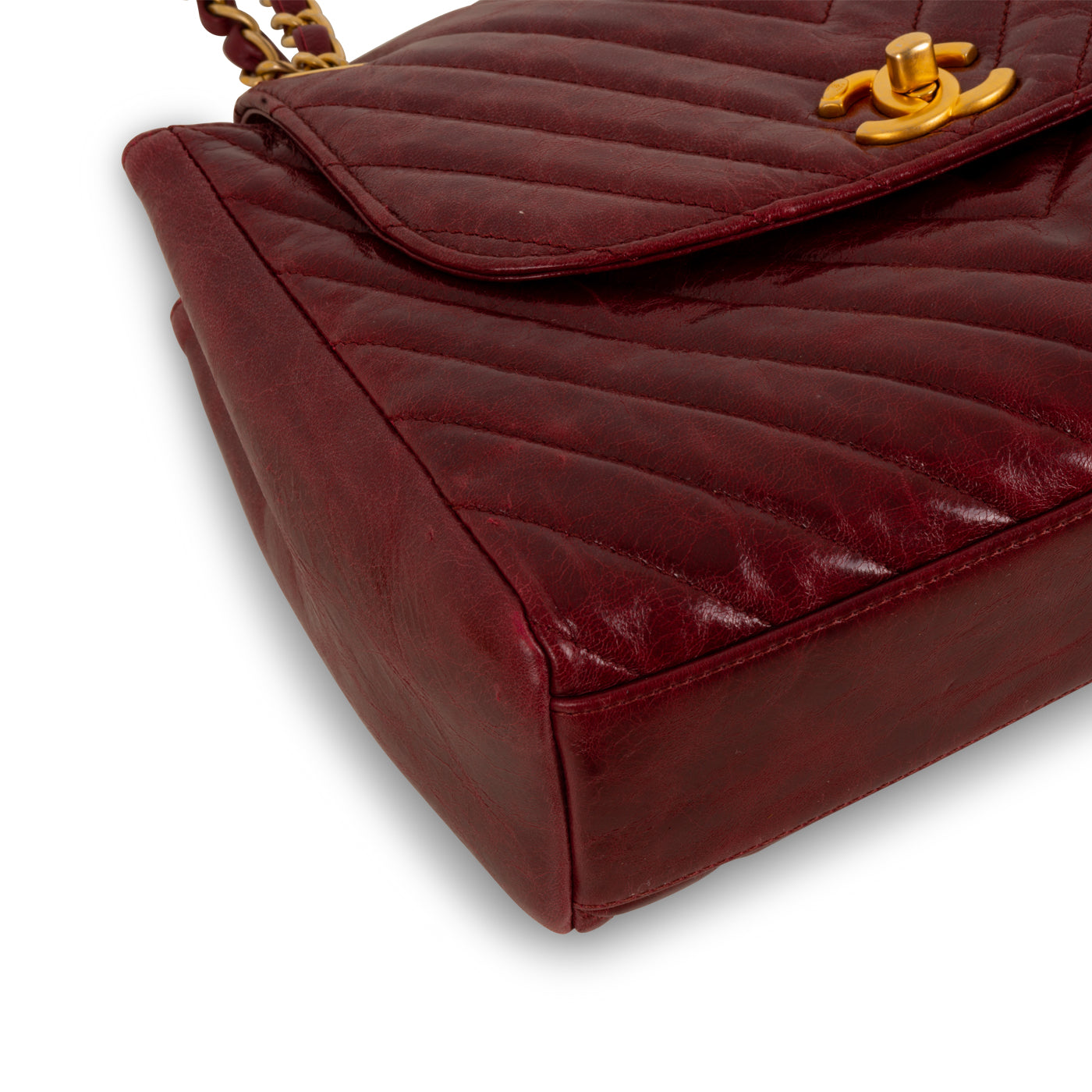 Chanel Chevron Crossbody Bag