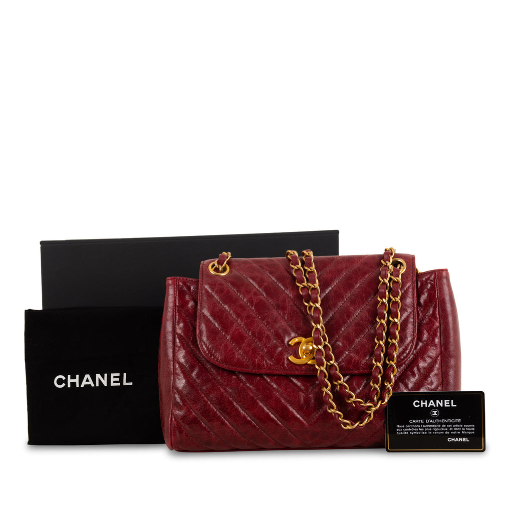 Chanel Chevron Crossbody Bag
