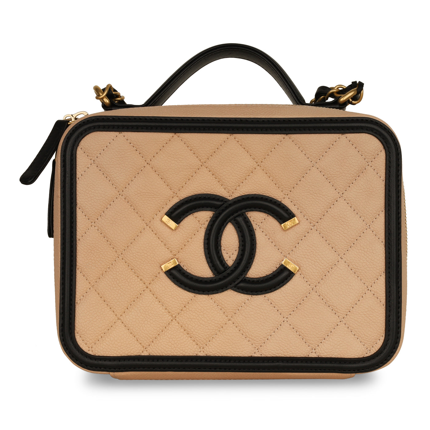 Chanel Filigree CC Vanity Case - Medium