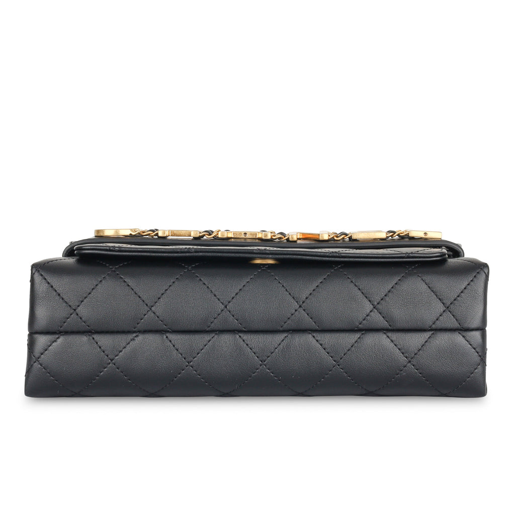 Chanel Enchained Logo Flap Bag