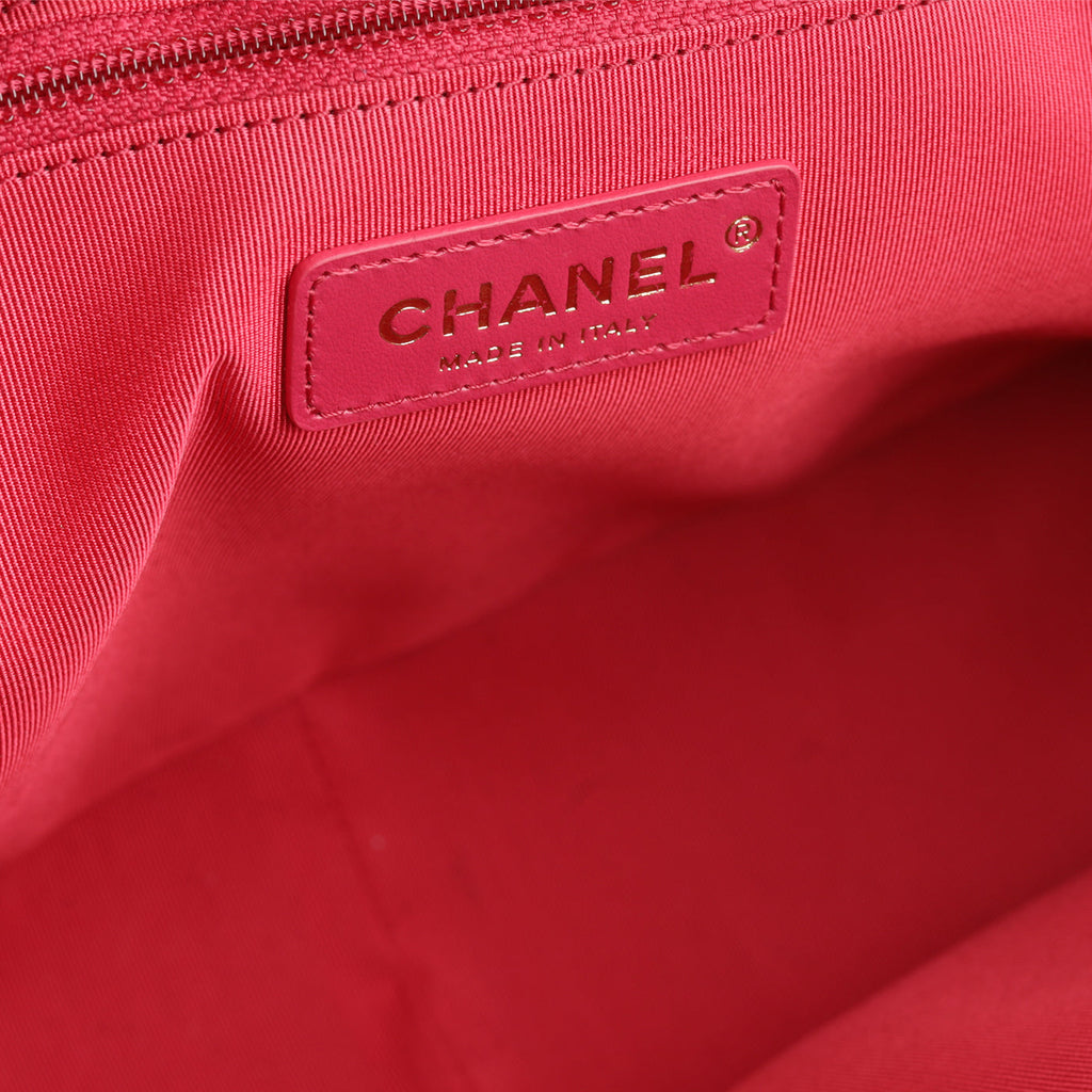Chanel Glazed CC Shopper Tote