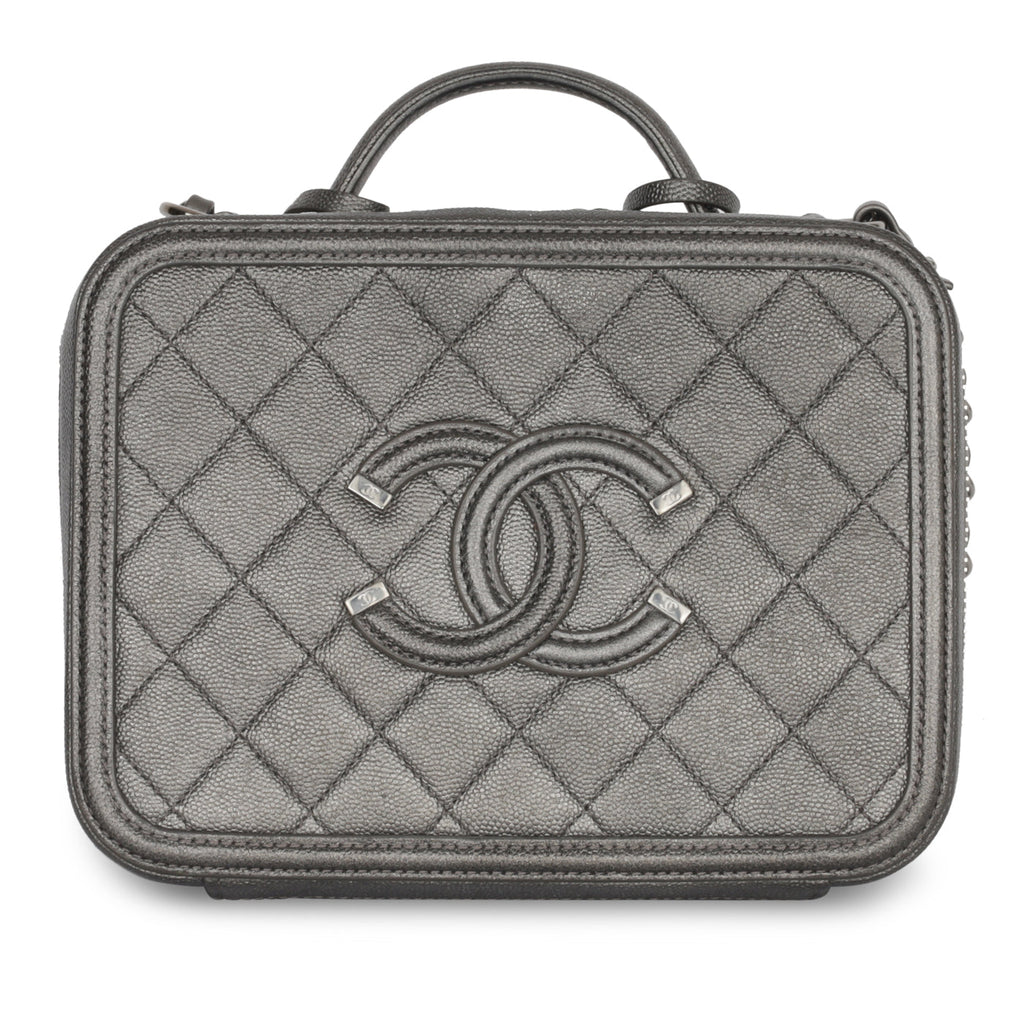 Chanel Filigree CC Vanity Case - Medium
