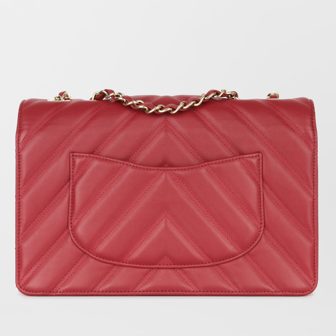 Chanel Chevron Full Flap Bag