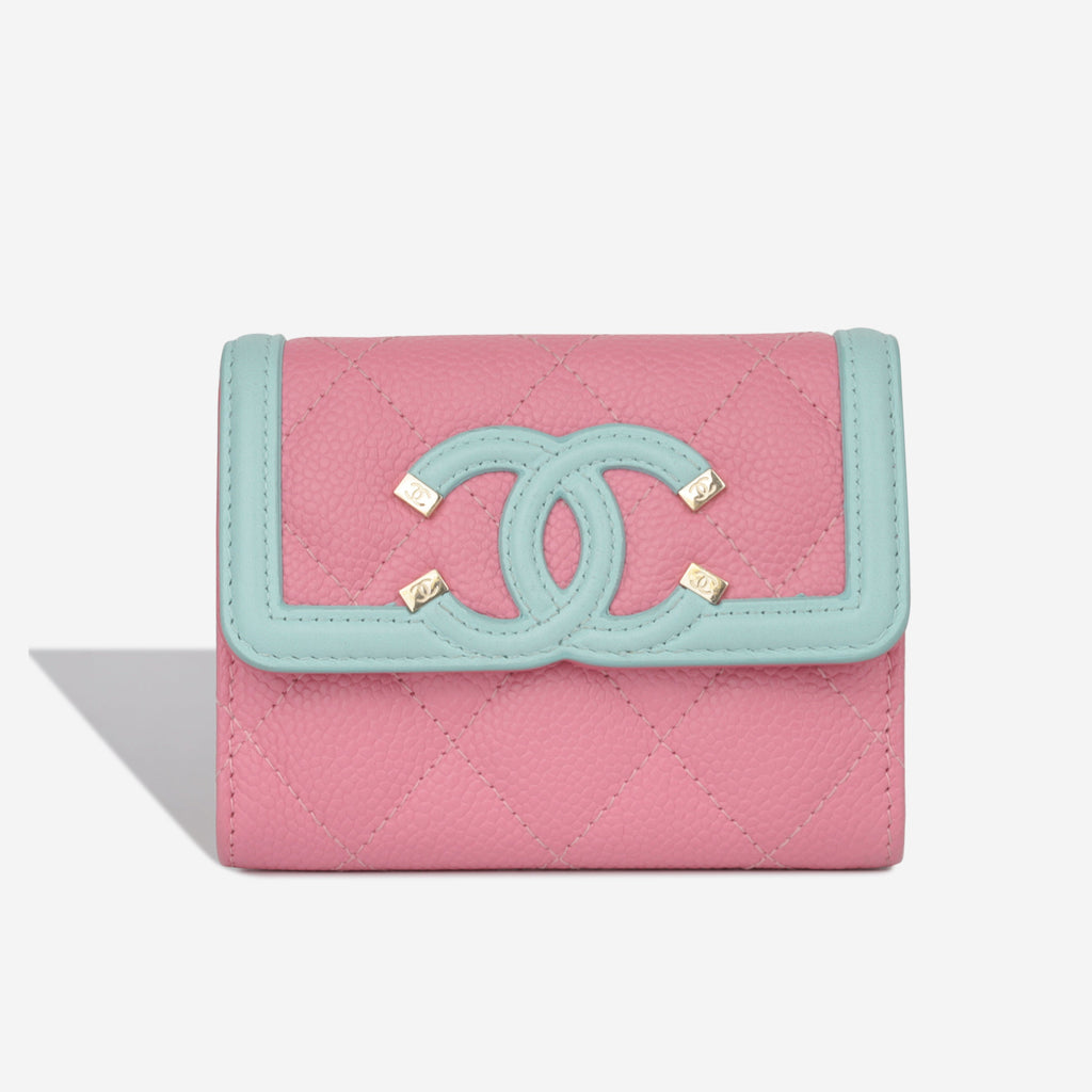 Chanel Filigree Flap  Holder
