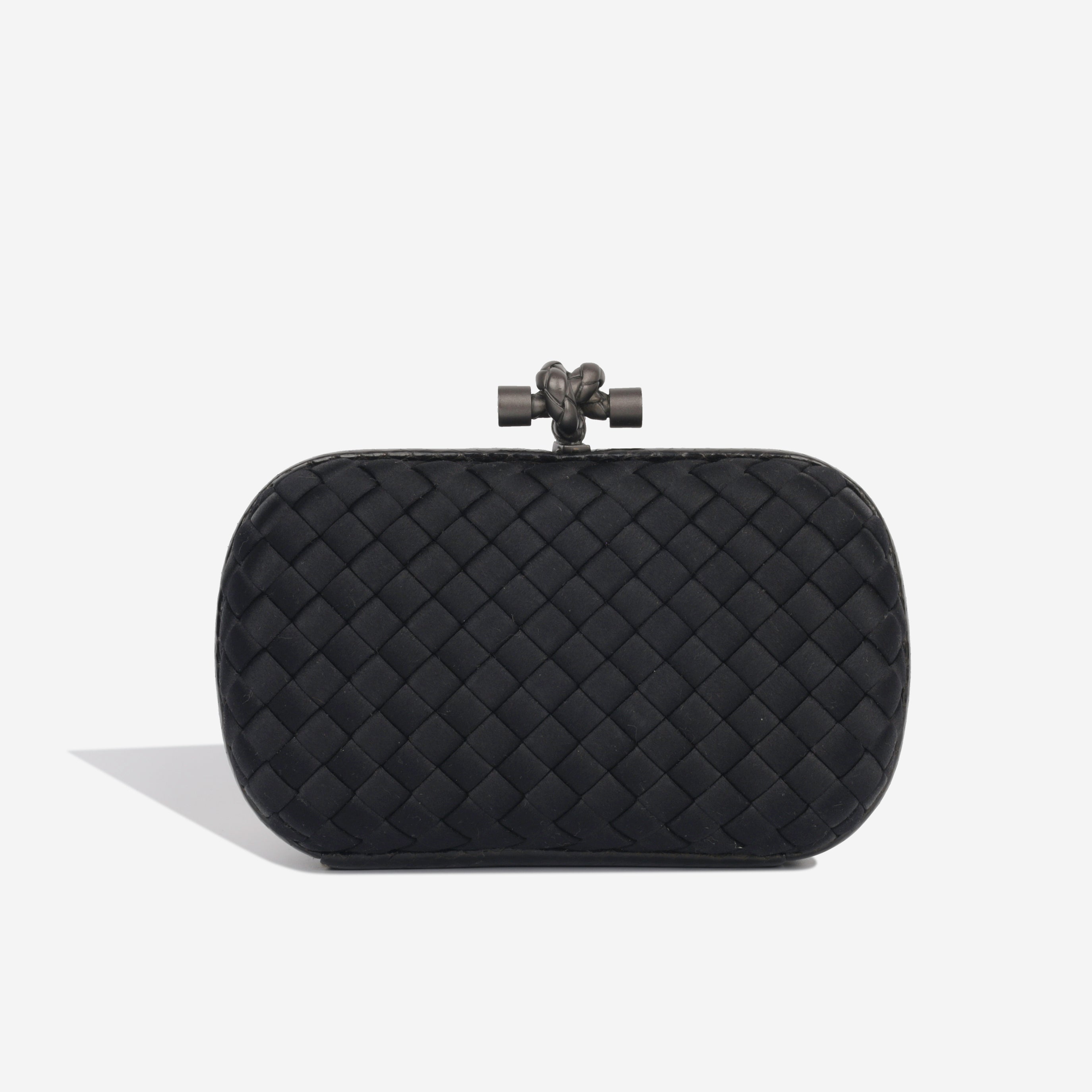 Bottega Veneta Intrecciato Knot Clutch