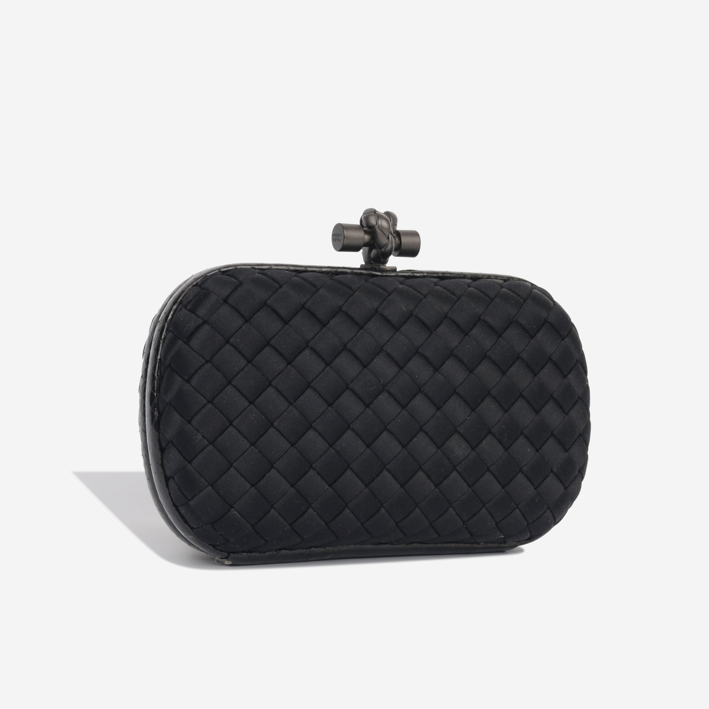 Bottega Veneta Intrecciato Knot Clutch