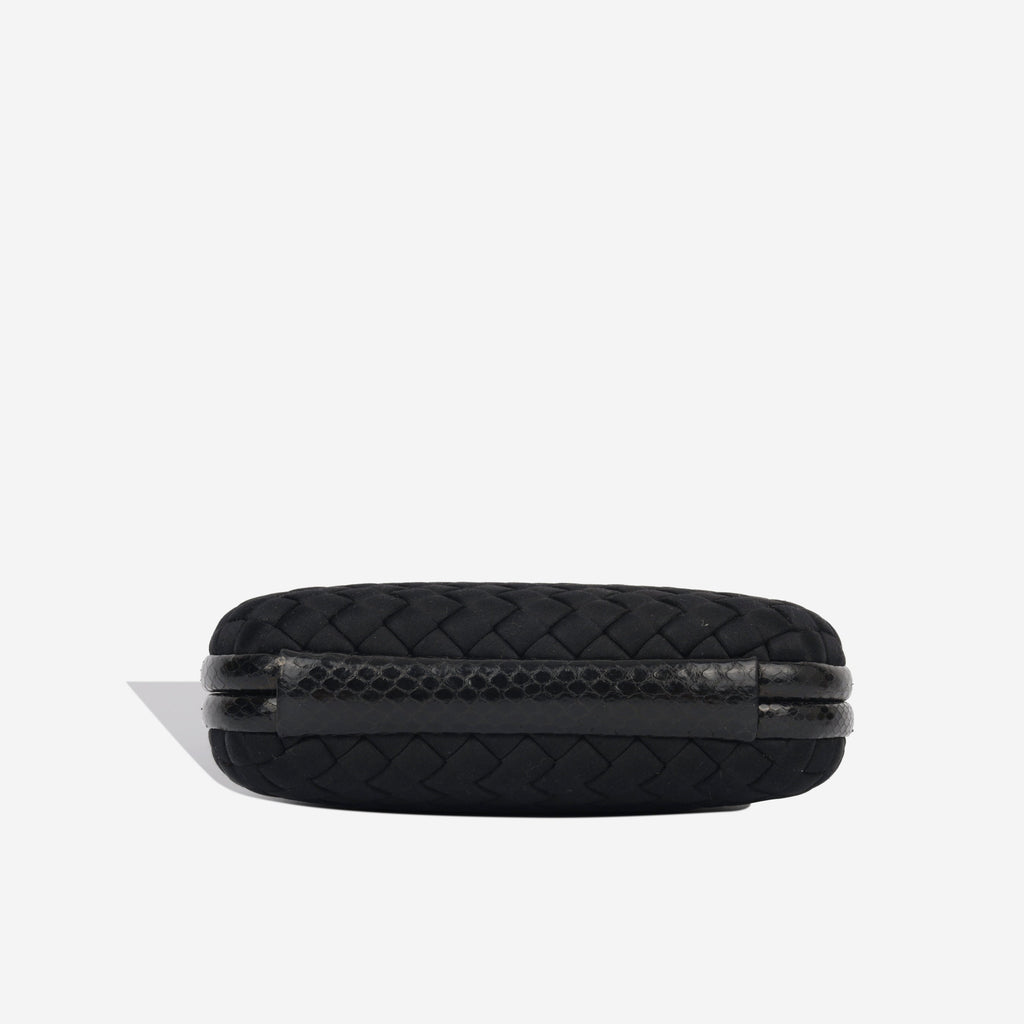 Bottega Veneta Intrecciato Knot Clutch