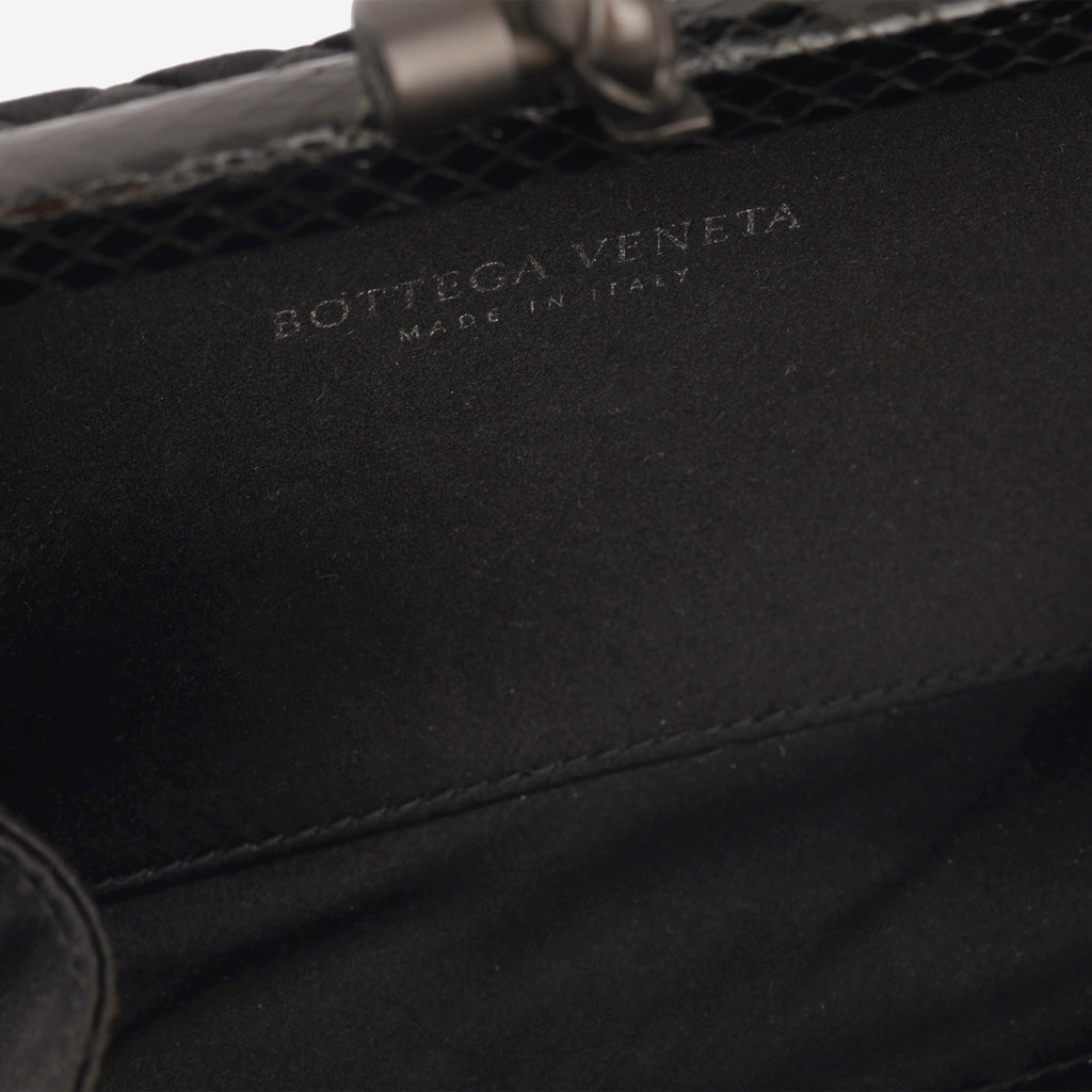 Bottega Veneta Intrecciato Knot Clutch
