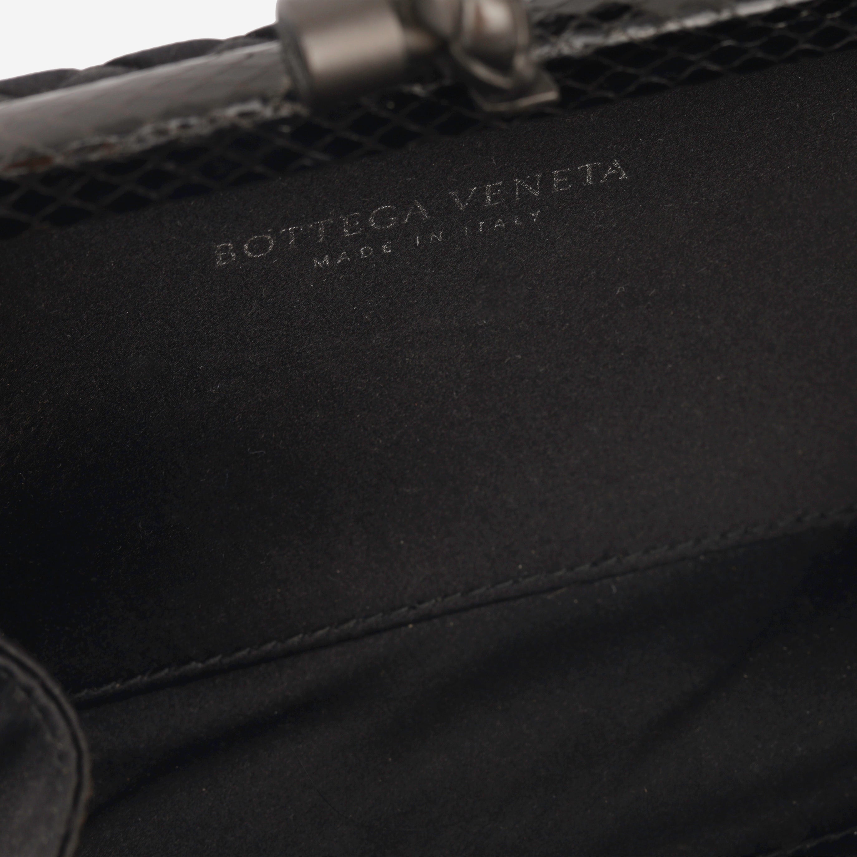 Bottega Veneta Intrecciato Knot Clutch