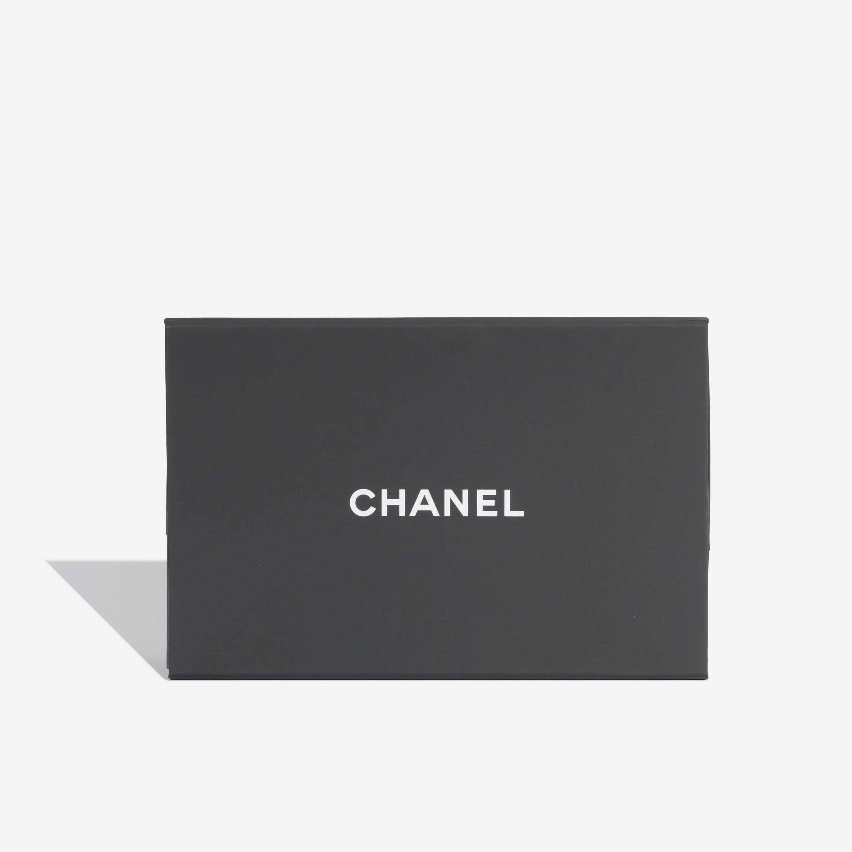 Chanel Lacquered Chain Flap Bag - White Lambskin