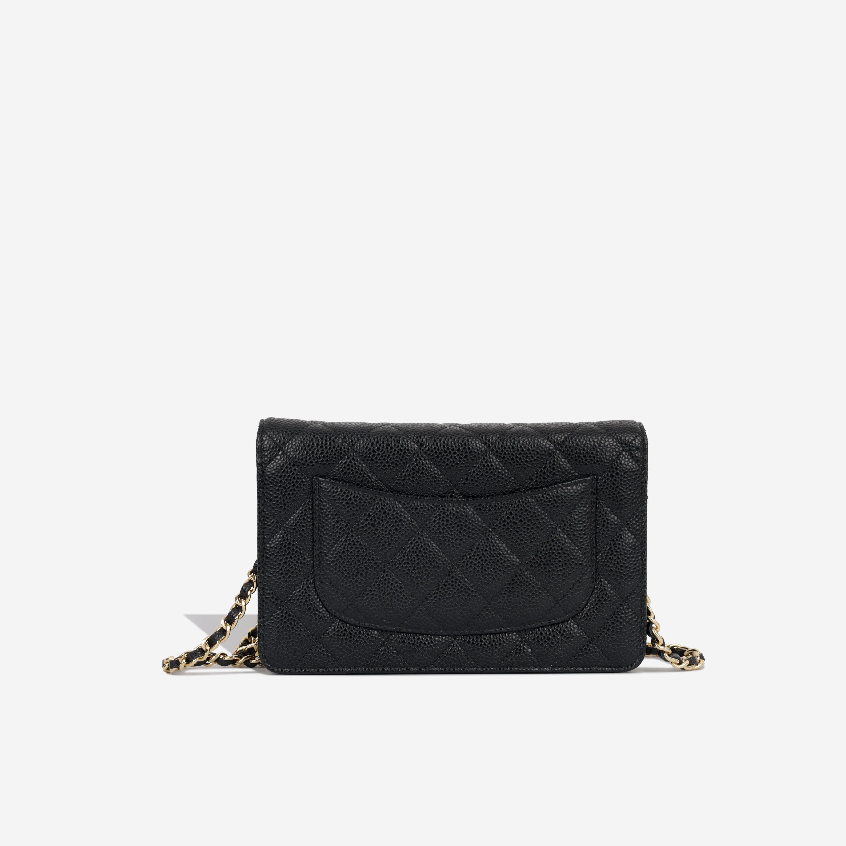 Chanel Classic Wallet-On-Chain - Caviar