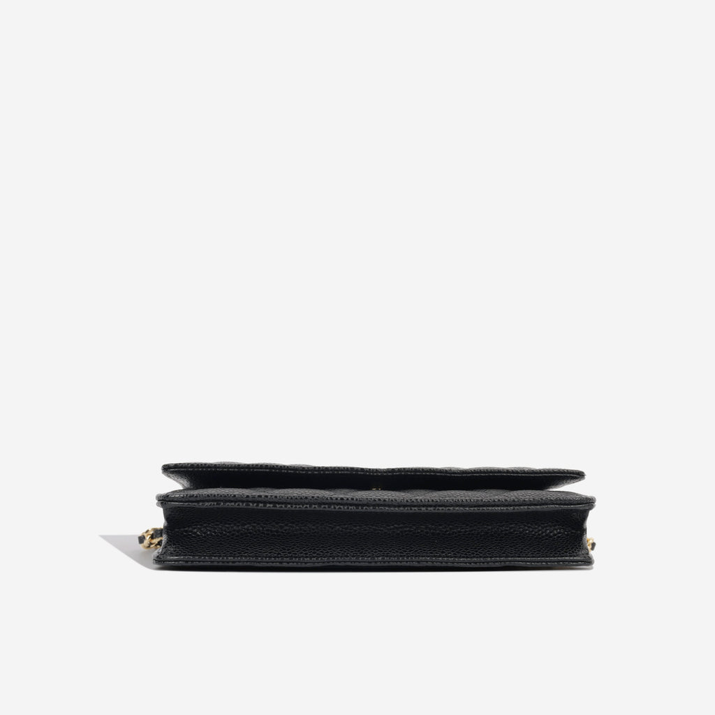 Chanel Classic Wallet-On-Chain - Caviar
