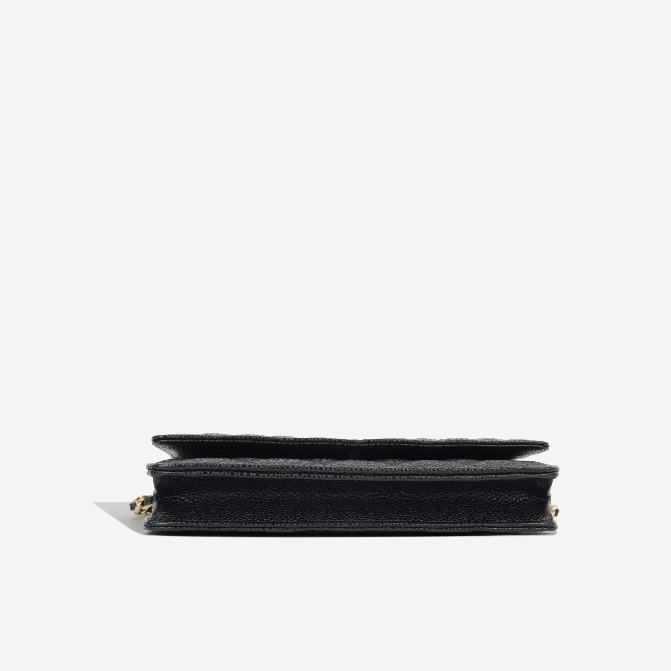Chanel Classic Wallet-On-Chain - Caviar