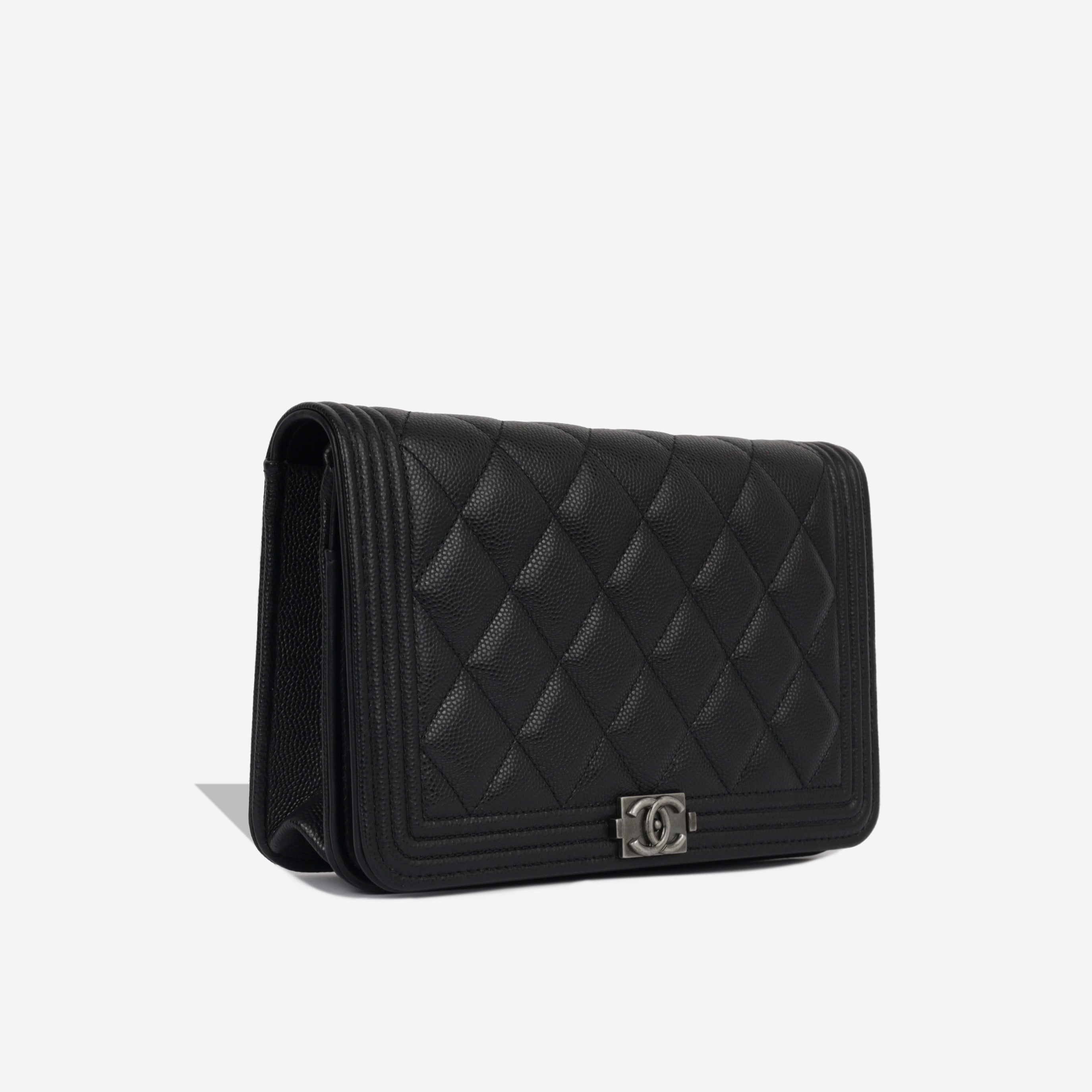 Chanel Boy WOC - Black Caviar