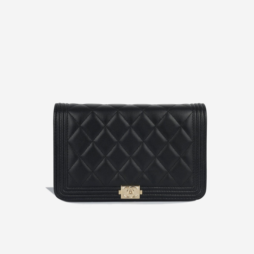 Chanel Boy WOC - Black Lambskin