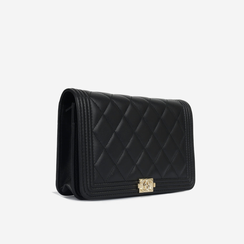 Chanel Boy WOC - Black Lambskin