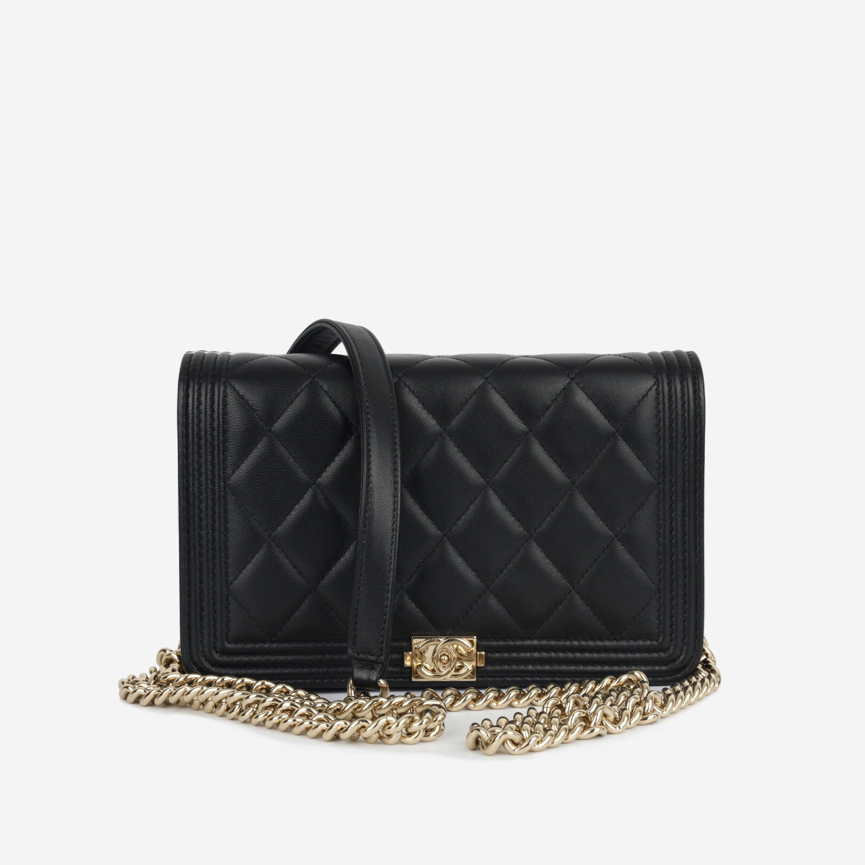 Chanel Boy WOC - Black Lambskin