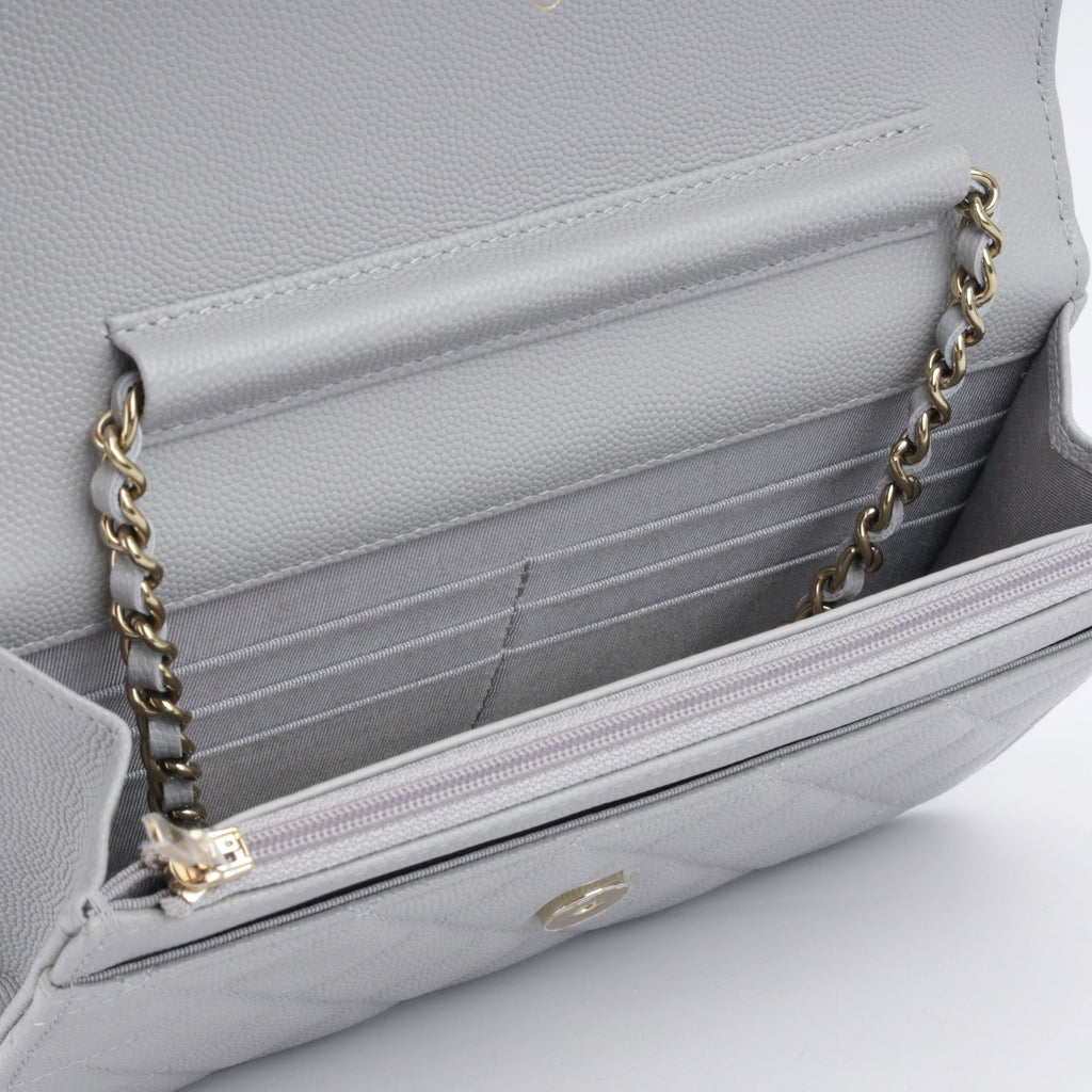 Chanel Classic Wallet on Chain