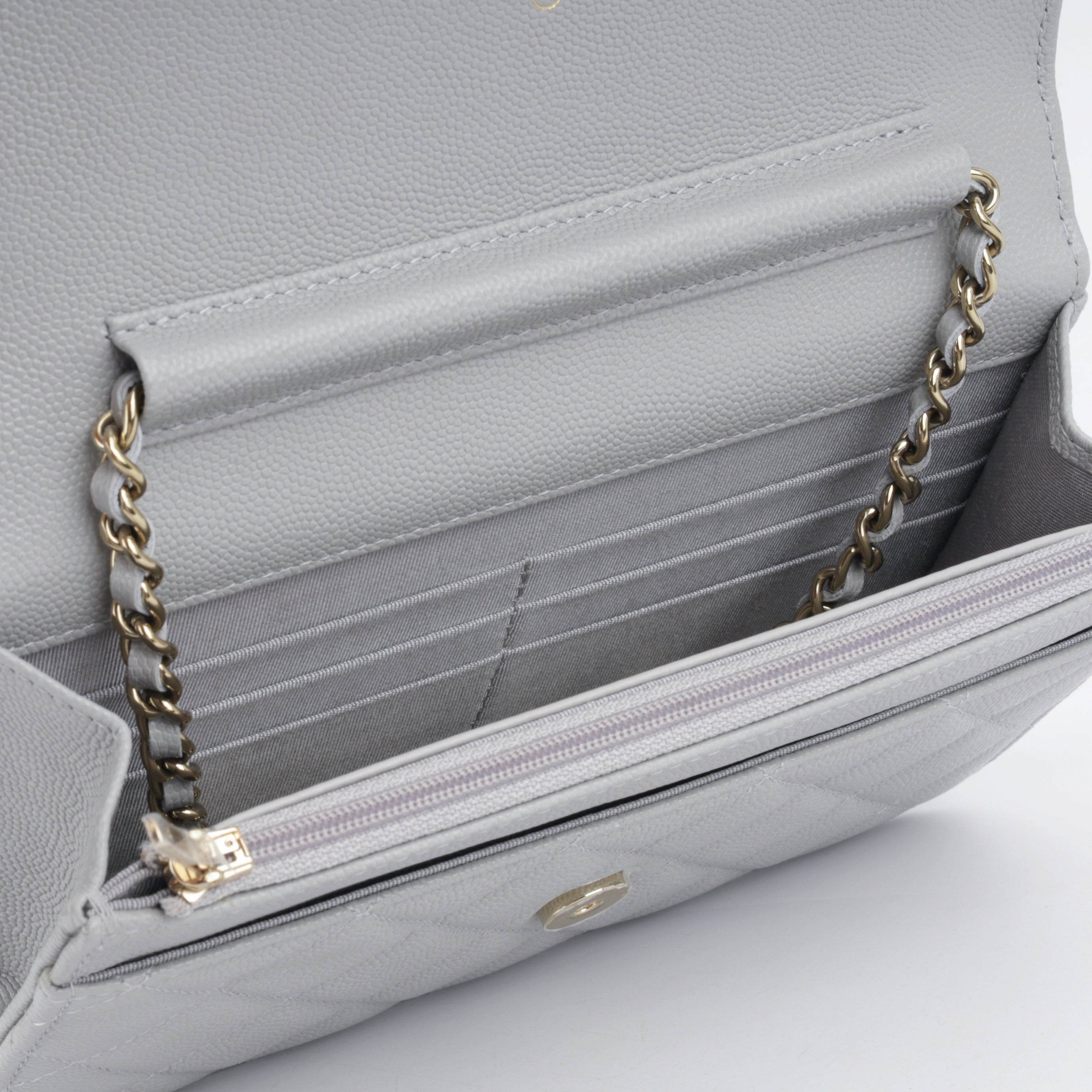 Chanel Classic Wallet on Chain