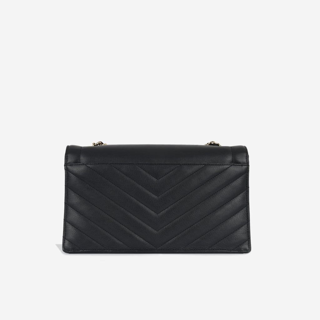 Chanel Chevron Envelope Flap Bag