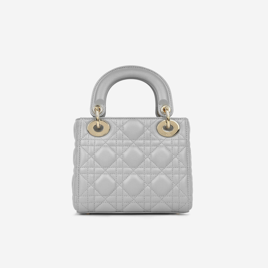 Christian Dior Mini Lady Dior - Opaline