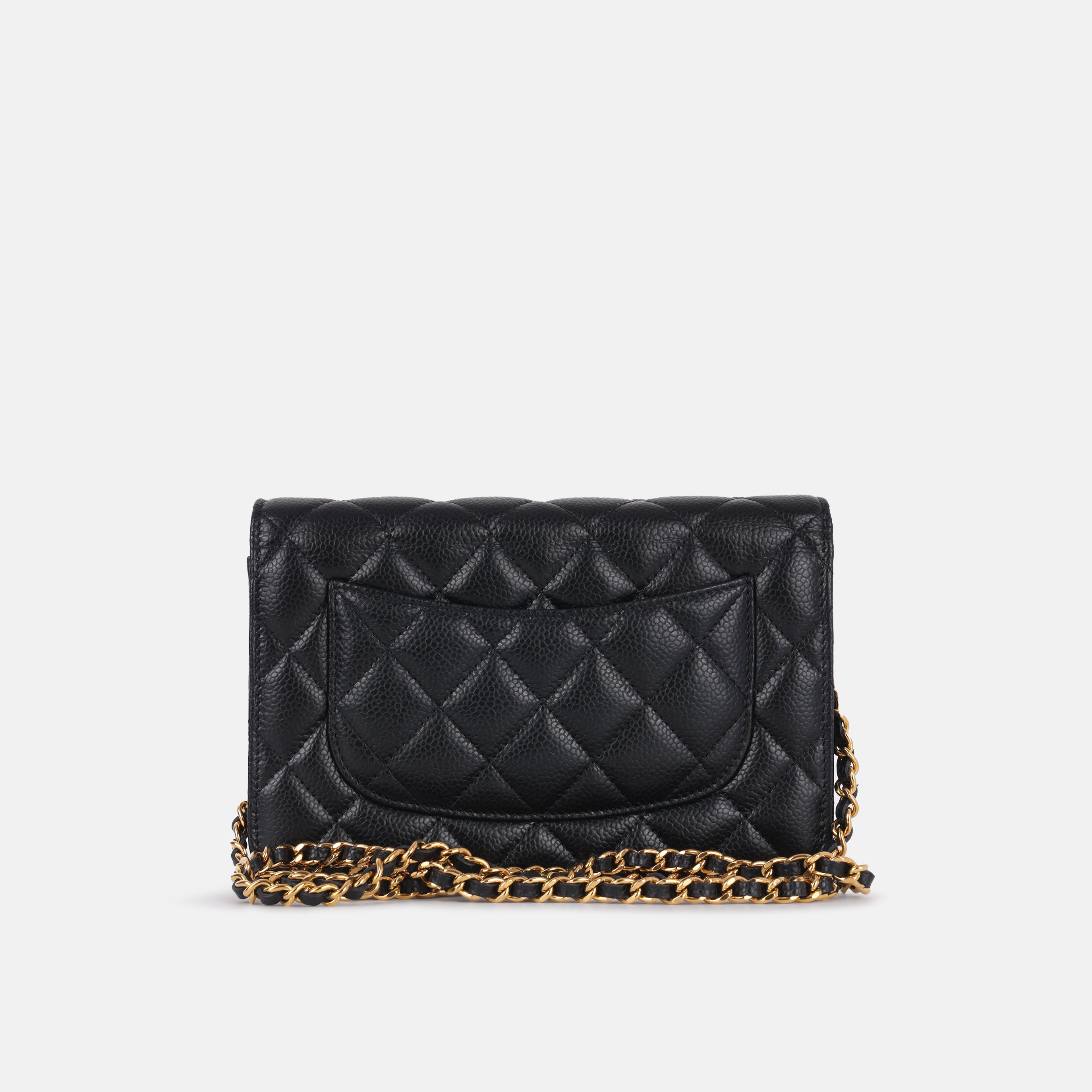 Chanel Classic Wallet on Chain