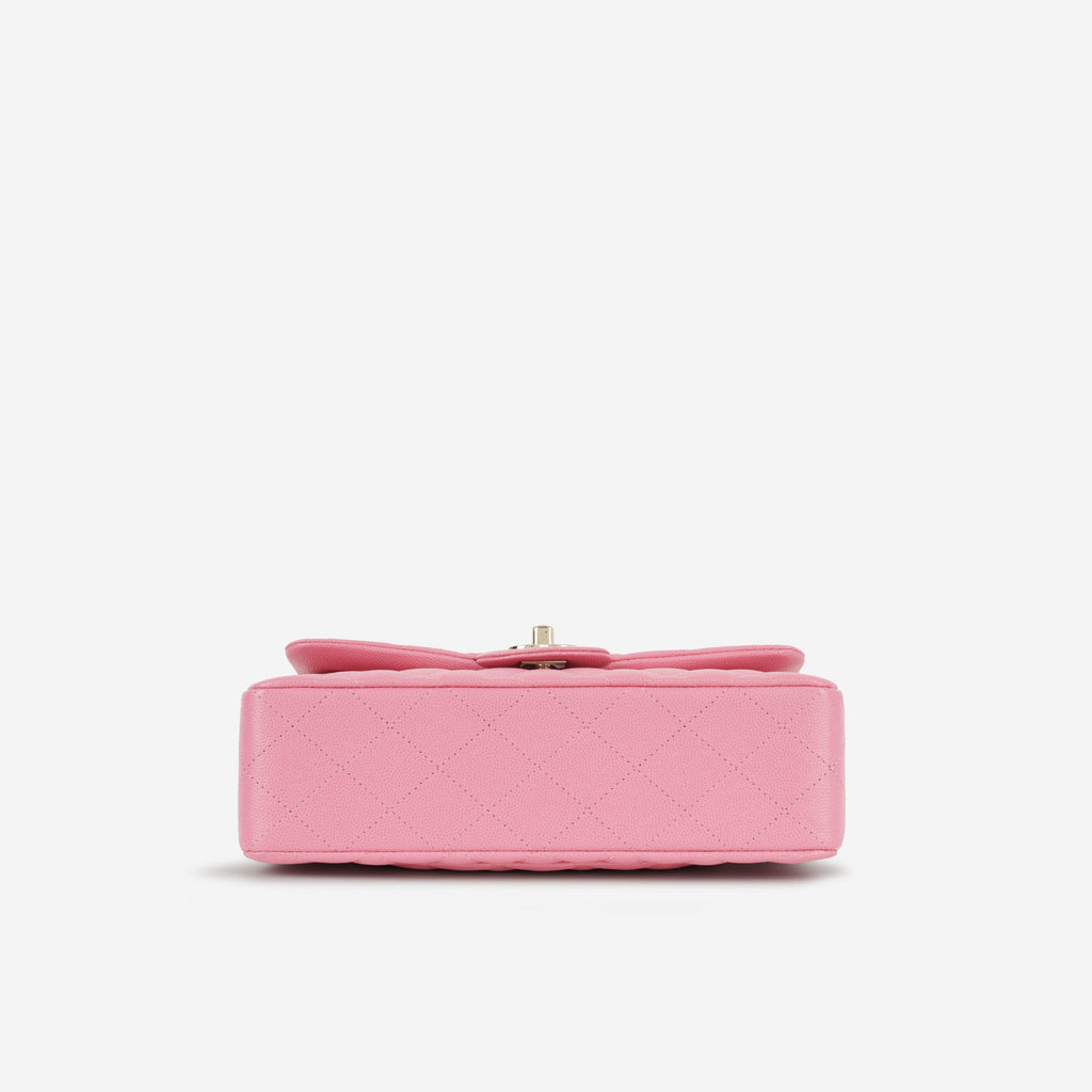Chanel Small Classic Flap - Pink Caviar | Champagne Gold Hardware
