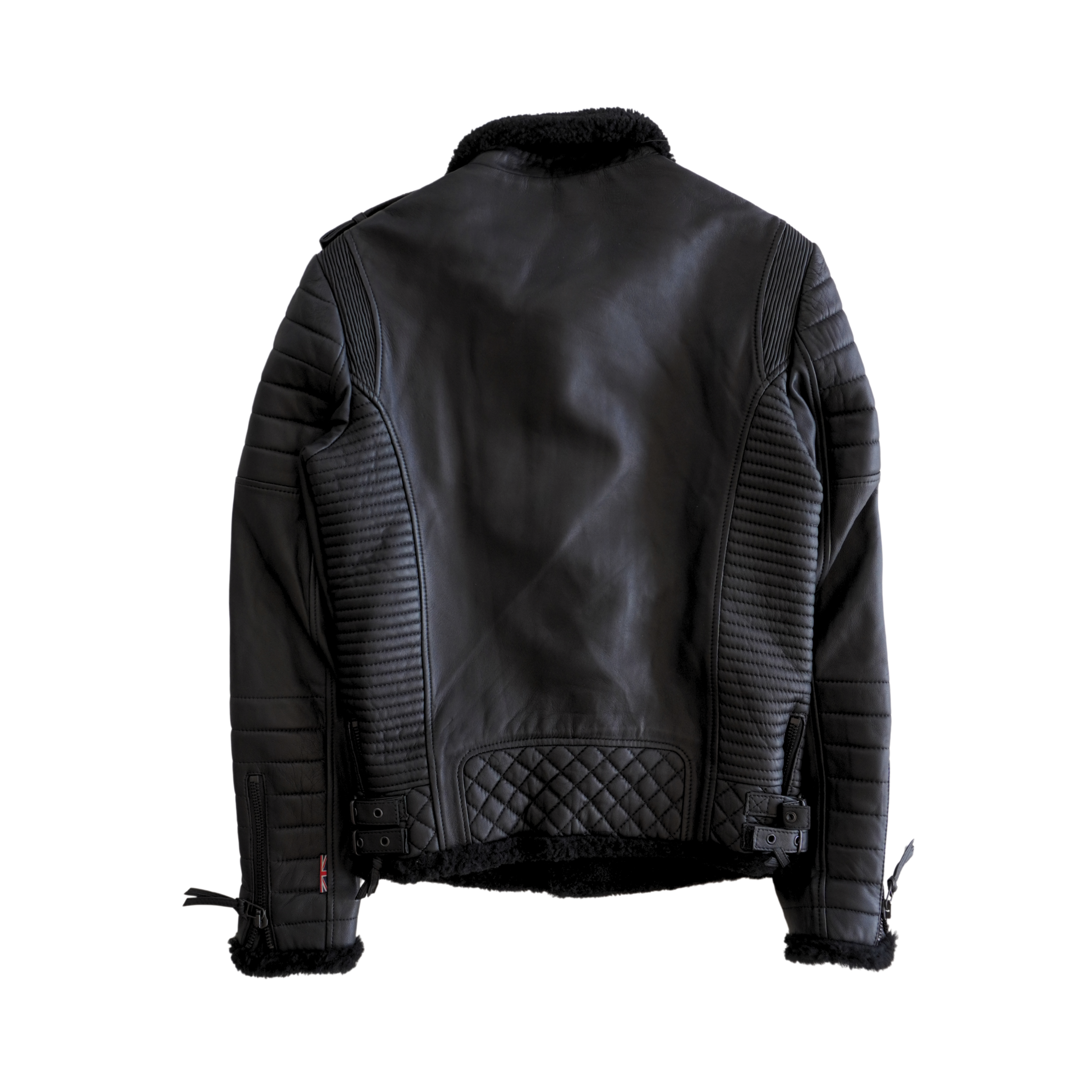Boda Skins 'Kay Michaels' Shearling Jacket - Men's XS