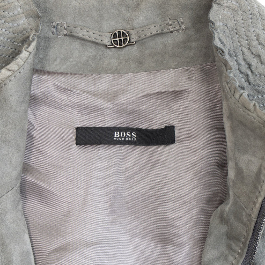 Boss Suede Ruched Jacket - Women's 6