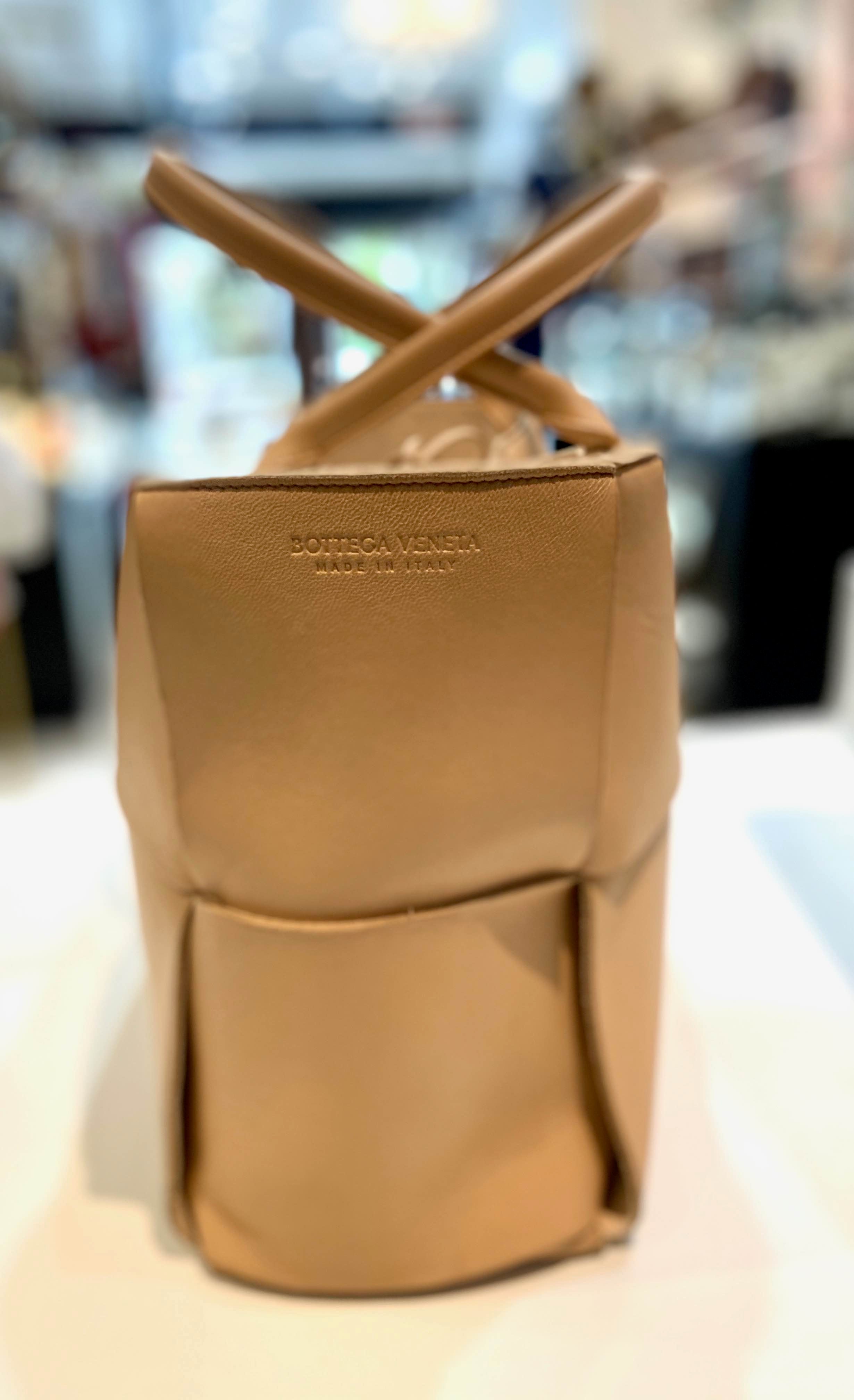 BOTTEGA VENETA MEDIUM ACRO TOTE BAG