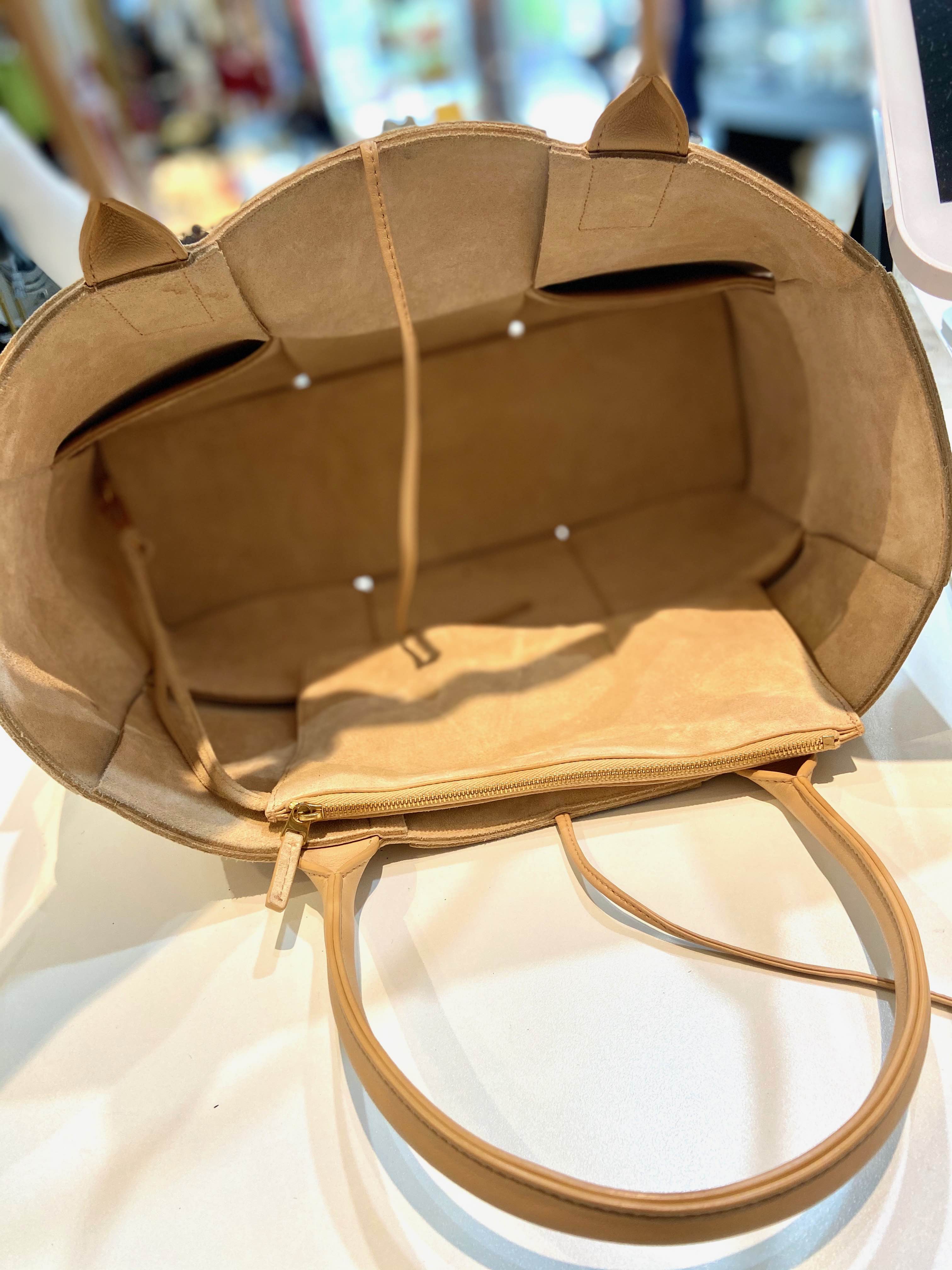 BOTTEGA VENETA MEDIUM ACRO TOTE BAG