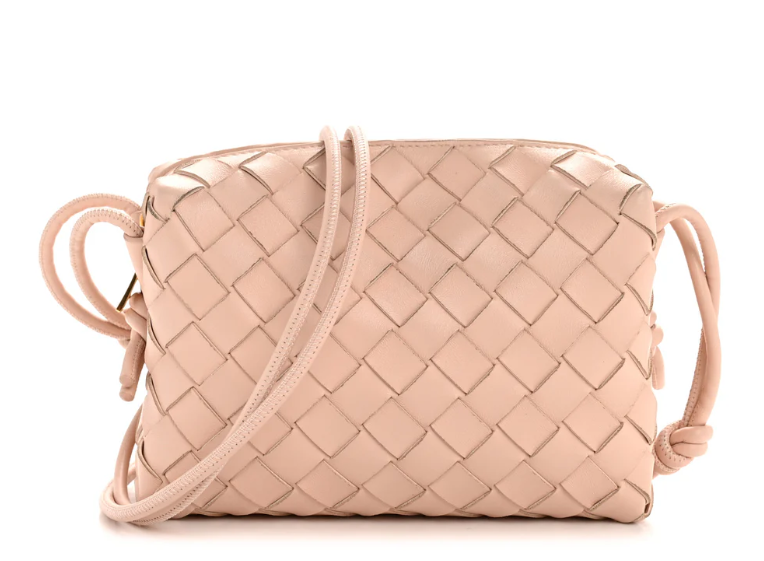 BOTTEGA VENETA NAPPA INTRECCIATO SMALL LOOP CAMERA BAG