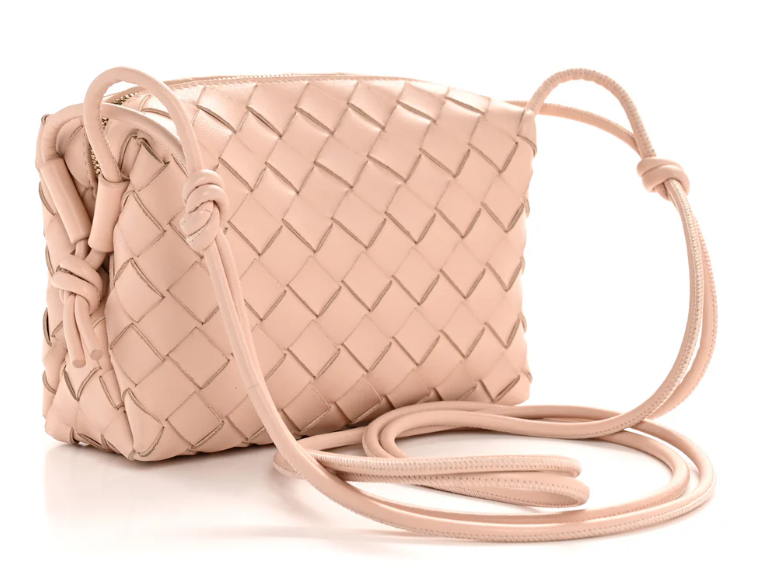 BOTTEGA VENETA NAPPA INTRECCIATO SMALL LOOP CAMERA BAG