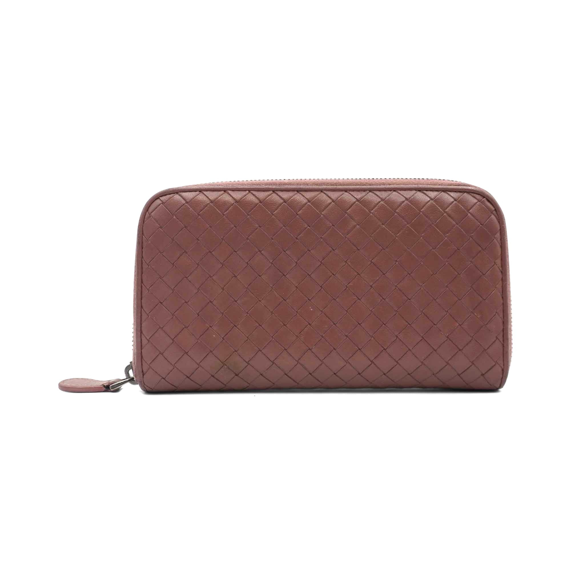 Bottega Veneta 'Intrecciato Zip' Wallet