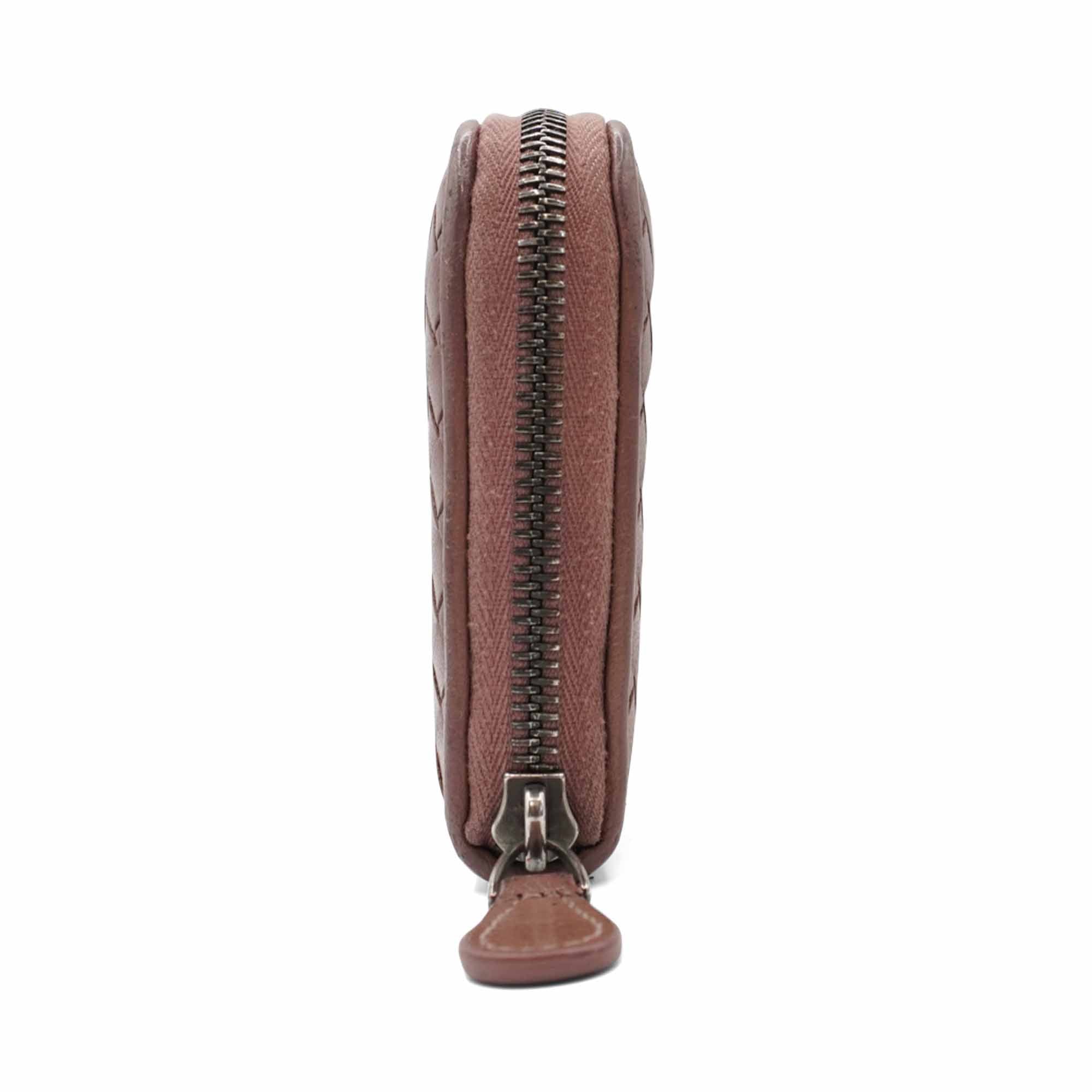 Bottega Veneta 'Intrecciato Zip' Wallet