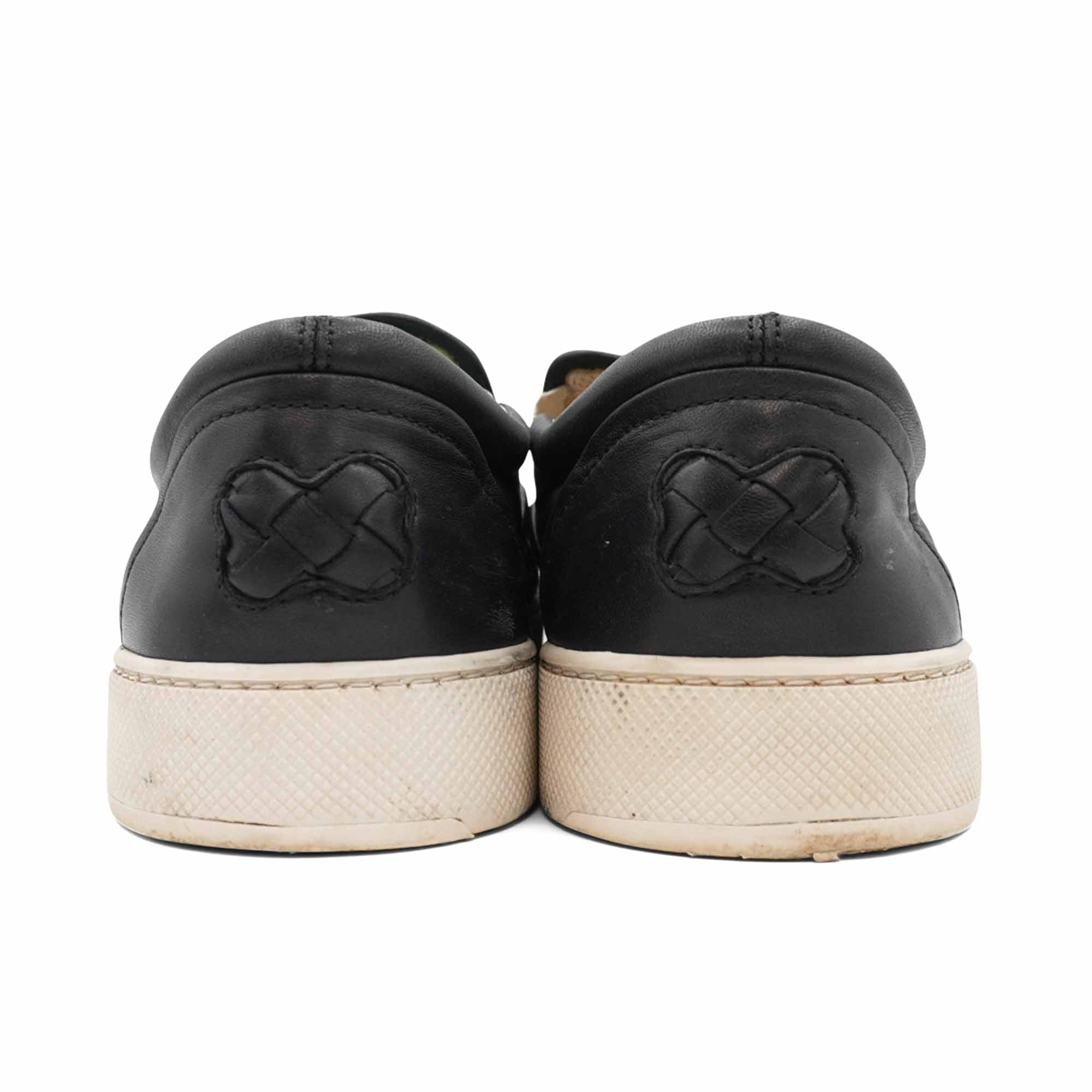 Bottega Veneta 'Intrecciato' Slip-On Sneakers - Men's 11