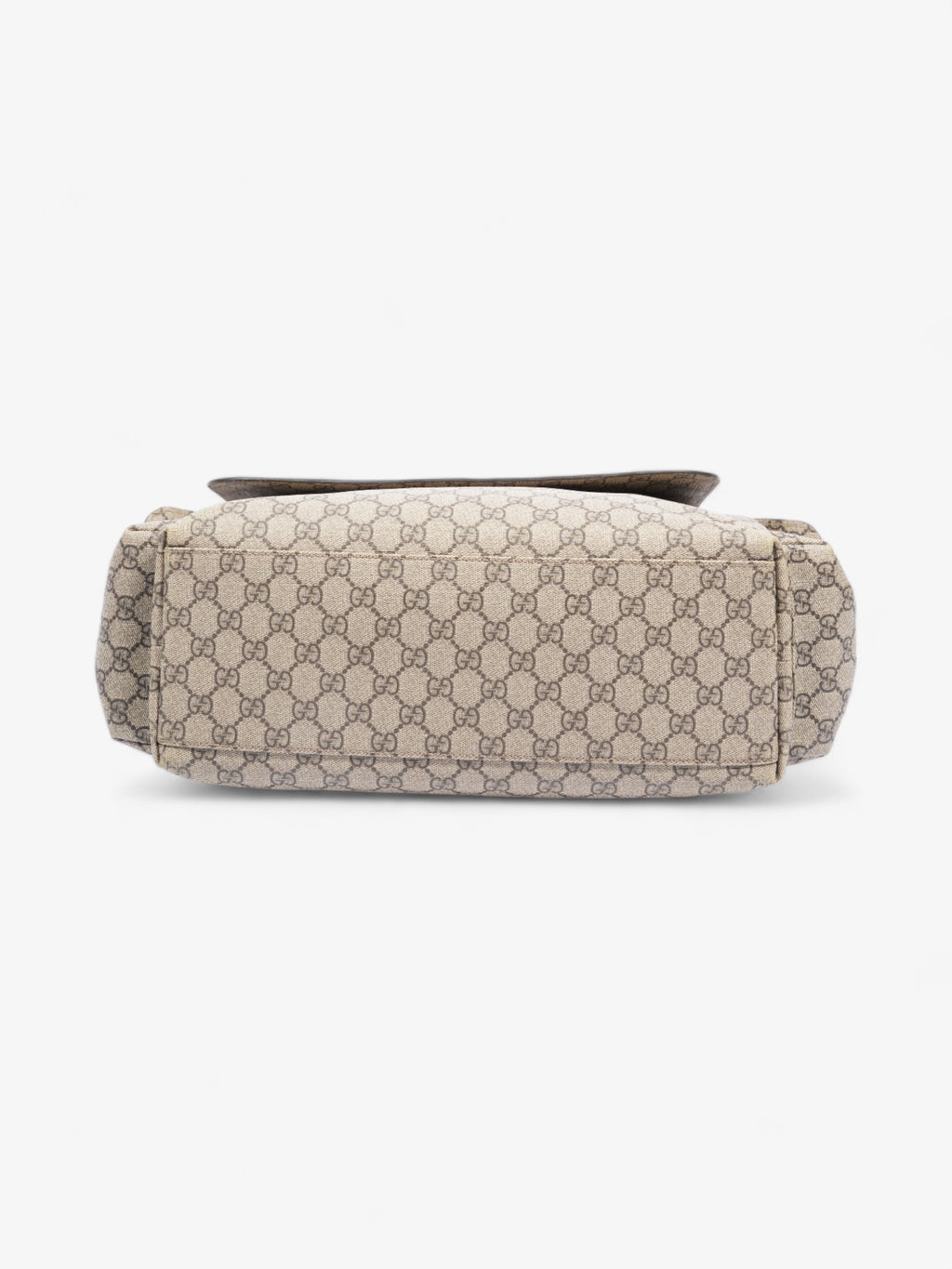 Gucci Baby Changing Bag Beige And Ebony GG Supreme Coated Canvas