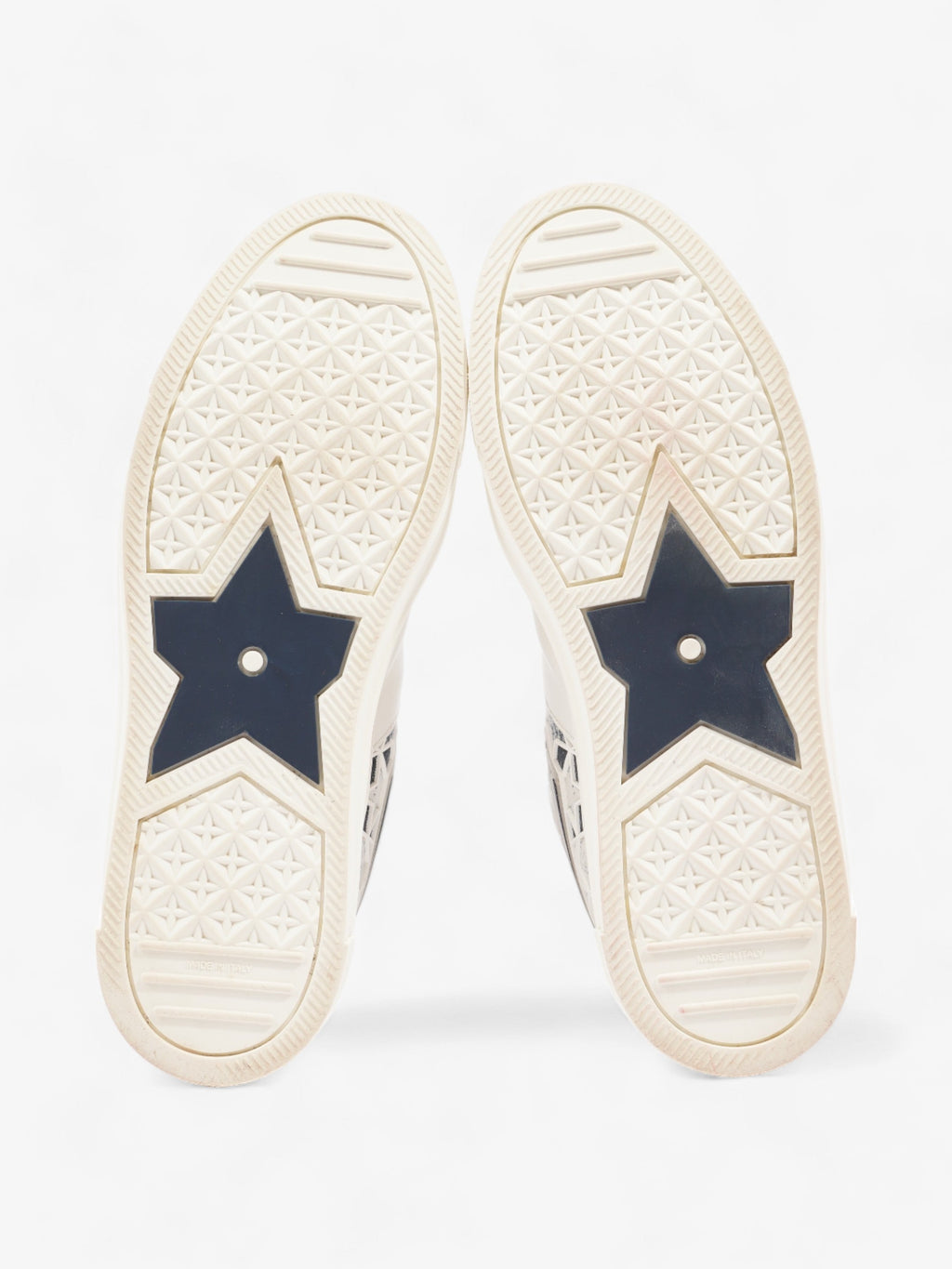 Christian Dior Walk'n'Dior Star Sneakers White / Navy Leather EU 41 UK 7