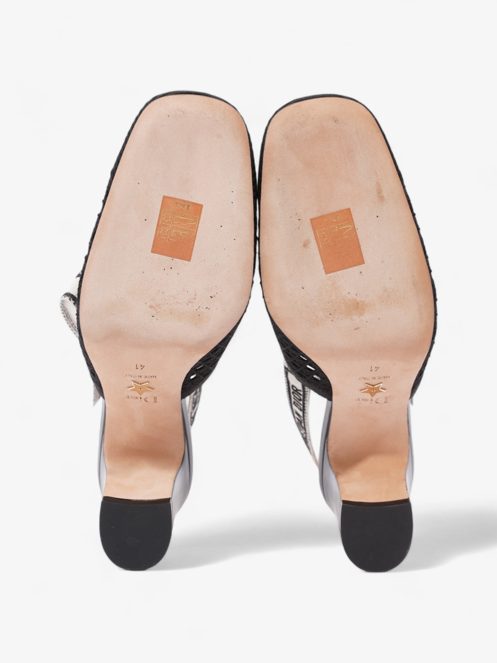 Christian Dior D-Moi Slingback 55mm Black Lace EU 41 UK 8