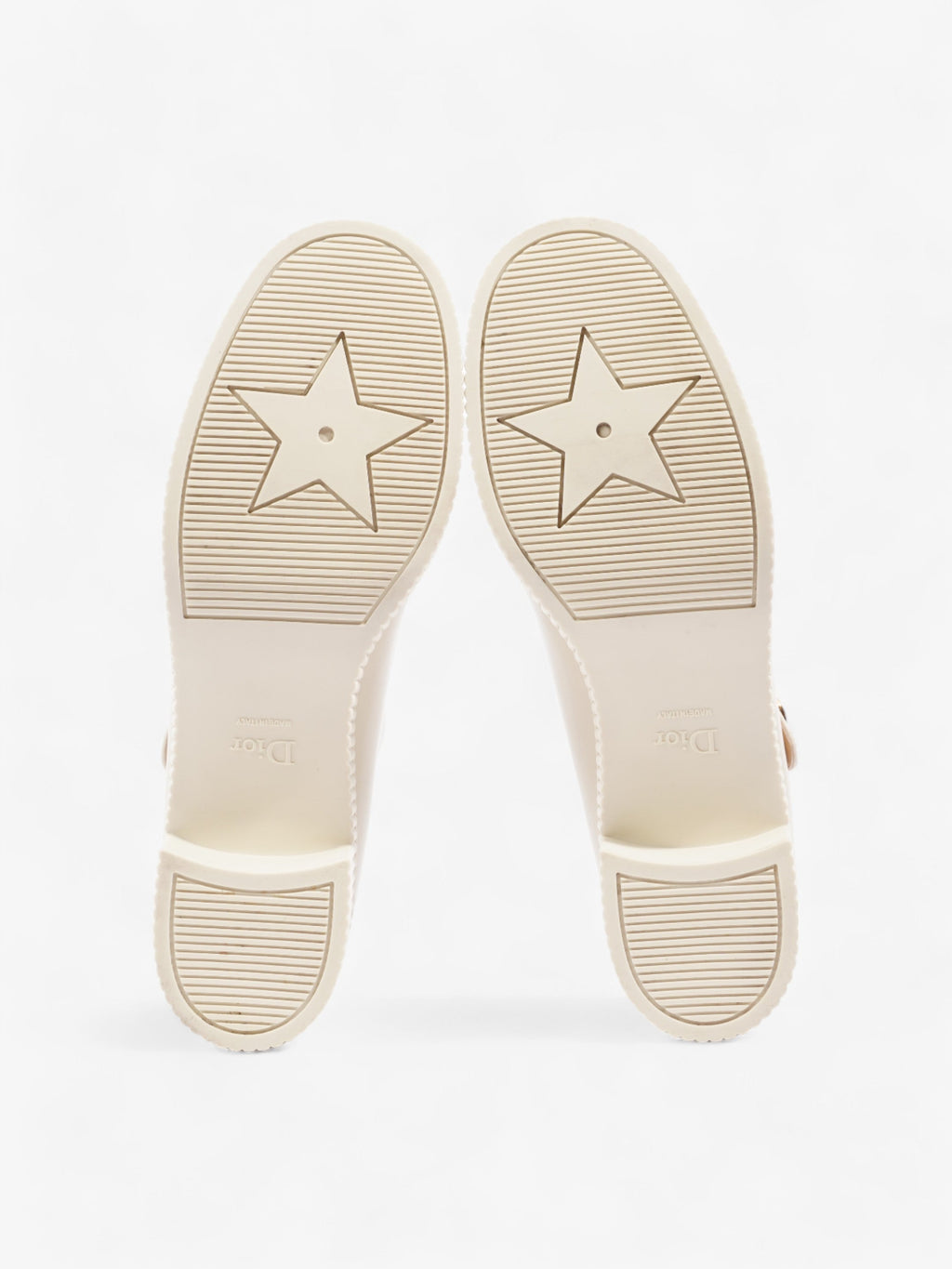 Christian Dior D-Doll Pumps 35mm Cream Leather EU 41 UK 8